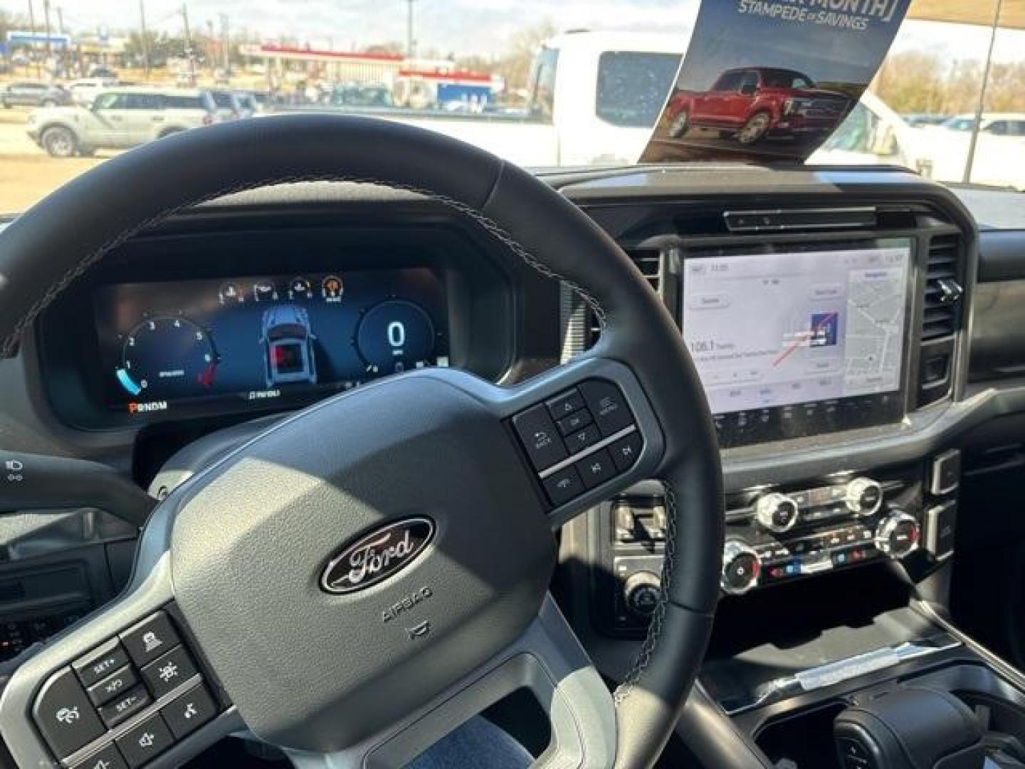 2025 Gray Metallic /Black Ford F-150 Lariat (1FTFW5L81SF) with an 3.5L V6 EcoBoost engine, Automatic transmission, located at 1105 E Mulberry, Kaufman, TX, 75142, (972) 962-2151, 32.589550, -96.300926 - Carbonized Gray Metallic 2025 Ford F-150 4D SuperCrew Lariat 4WD 10-Speed Automatic 3.5L V6 EcoBoost 4WD.<br><br><br>Please call Paul Murrey Ford Inc. In Kaufman Texas A Family Dealership Since 1952 Serving the Dallas Fort Worth and East Texas areas for over 70 years. Please call 972-962-2151 www.mu - Photo#17