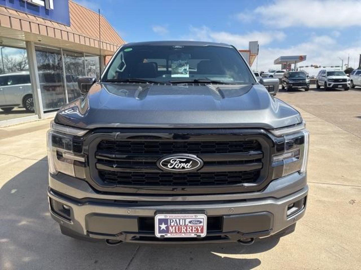 2025 Gray Metallic /Black Ford F-150 Lariat (1FTFW5L81SF) with an 3.5L V6 EcoBoost engine, Automatic transmission, located at 1105 E Mulberry, Kaufman, TX, 75142, (972) 962-2151, 32.589550, -96.300926 - Carbonized Gray Metallic 2025 Ford F-150 4D SuperCrew Lariat 4WD 10-Speed Automatic 3.5L V6 EcoBoost 4WD.<br><br><br>Please call Paul Murrey Ford Inc. In Kaufman Texas A Family Dealership Since 1952 Serving the Dallas Fort Worth and East Texas areas for over 70 years. Please call 972-962-2151 www.mu - Photo#7