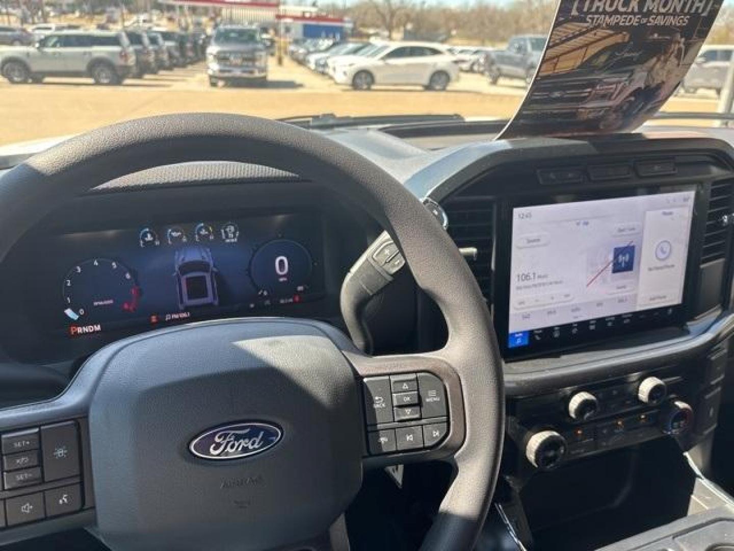 2024 Oxford White /Black Ford F-150 STX (1FTFW2L51RK) with an 5.0L V8 engine, Automatic transmission, located at 1105 E Mulberry, Kaufman, TX, 75142, (972) 962-2151, 32.589550, -96.300926 - Oxford White 2024 Ford F-150 4D SuperCrew STX 4WD 10-Speed Automatic 5.0L V8 4WD.<br><br><br>Please call Paul Murrey Ford Inc. In Kaufman Texas A Family Dealership Since 1952 Serving the Dallas Fort Worth and East Texas areas for over 70 years. Please call 972-962-2151 www.murreyford.com www.usedcar - Photo#16