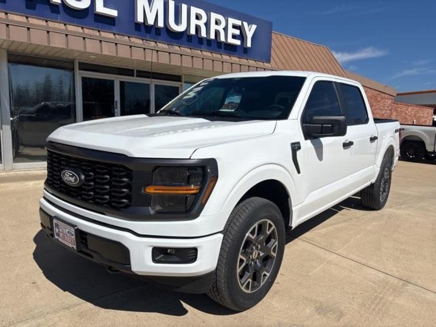 2024 Oxford White /Black Ford F-150 STX (1FTFW2L51RK) with an 5.0L V8 engine, Automatic transmission, located at 1105 E Mulberry, Kaufman, TX, 75142, (972) 962-2151, 32.589550, -96.300926 - Oxford White 2024 Ford F-150 4D SuperCrew STX 4WD 10-Speed Automatic 5.0L V8 4WD.<br><br><br>Please call Paul Murrey Ford Inc. In Kaufman Texas A Family Dealership Since 1952 Serving the Dallas Fort Worth and East Texas areas for over 70 years. Please call 972-962-2151 www.murreyford.com www.usedcar - Photo#1