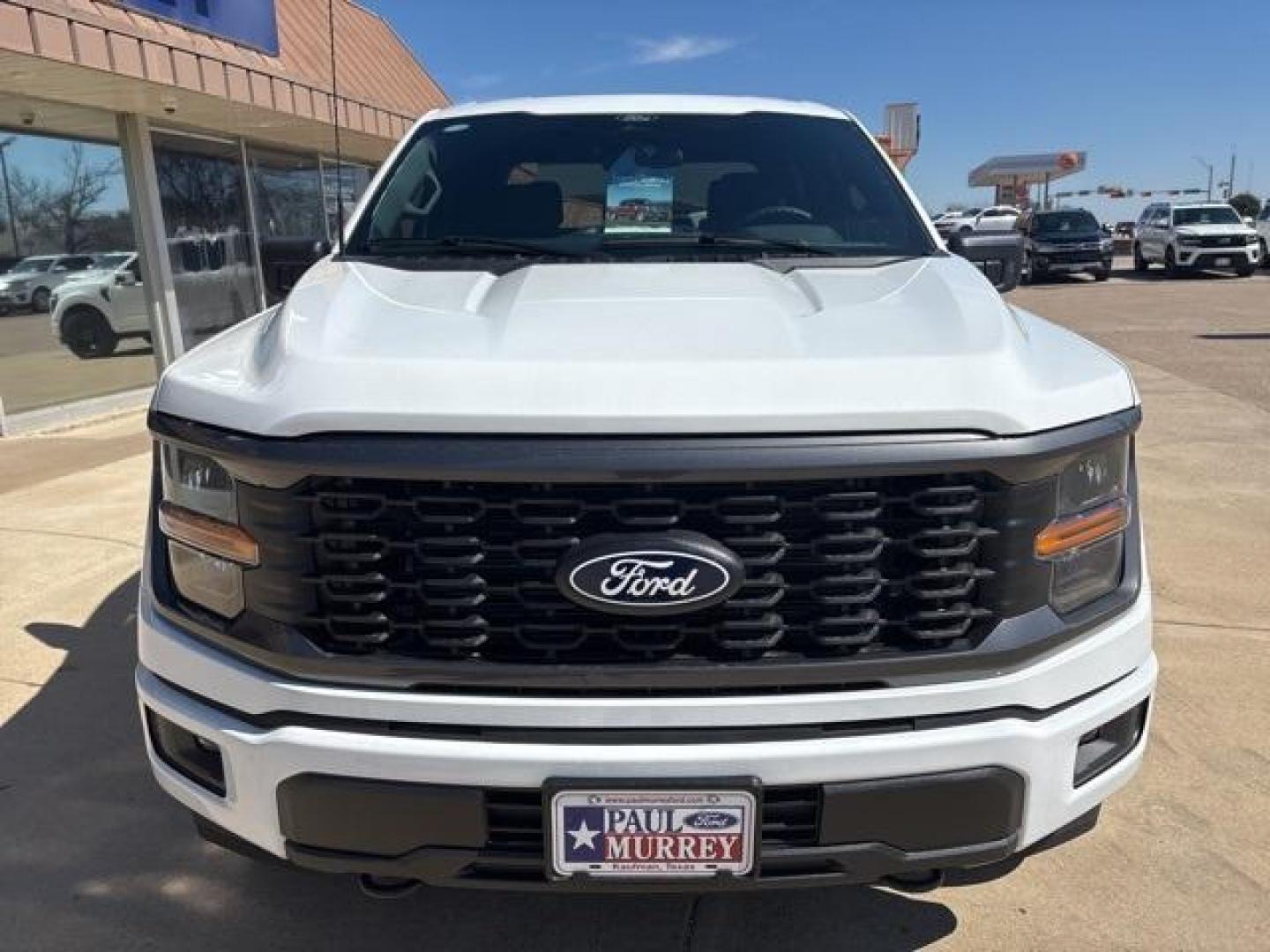 2024 Oxford White /Black Ford F-150 STX (1FTFW2L51RK) with an 5.0L V8 engine, Automatic transmission, located at 1105 E Mulberry, Kaufman, TX, 75142, (972) 962-2151, 32.589550, -96.300926 - Oxford White 2024 Ford F-150 4D SuperCrew STX 4WD 10-Speed Automatic 5.0L V8 4WD.<br><br><br>Please call Paul Murrey Ford Inc. In Kaufman Texas A Family Dealership Since 1952 Serving the Dallas Fort Worth and East Texas areas for over 70 years. Please call 972-962-2151 www.murreyford.com www.usedcar - Photo#7