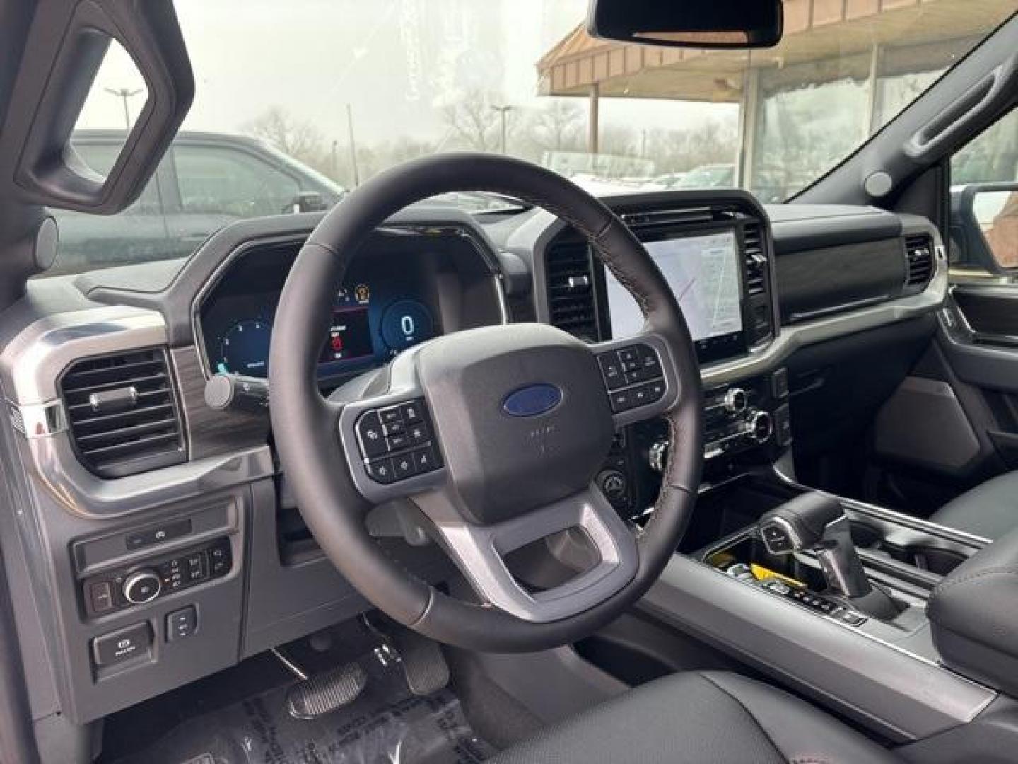2025 Black Metallic /Black Ford F-150 Lariat (1FTFW5L8XSK) with an 3.5L V6 EcoBoost engine, Automatic transmission, located at 1105 E Mulberry, Kaufman, TX, 75142, (972) 962-2151, 32.589550, -96.300926 - Agate Black Metallic 2025 Ford F-150 4D SuperCrew Lariat 4WD 10-Speed Automatic 3.5L V6 EcoBoost 4WD.<br><br><br>Please call Paul Murrey Ford Inc. In Kaufman Texas A Family Dealership Since 1952 Serving the Dallas Fort Worth and East Texas areas for over 70 years. Please call 972-962-2151 www.murrey - Photo#11