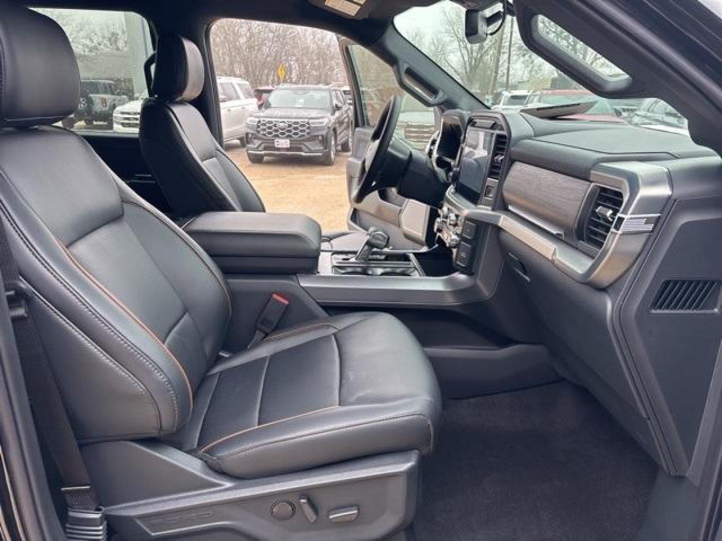 2025 Black Metallic /Black Ford F-150 Lariat (1FTFW5L8XSK) with an 3.5L V6 EcoBoost engine, Automatic transmission, located at 1105 E Mulberry, Kaufman, TX, 75142, (972) 962-2151, 32.589550, -96.300926 - Agate Black Metallic 2025 Ford F-150 4D SuperCrew Lariat 4WD 10-Speed Automatic 3.5L V6 EcoBoost 4WD.<br><br><br>Please call Paul Murrey Ford Inc. In Kaufman Texas A Family Dealership Since 1952 Serving the Dallas Fort Worth and East Texas areas for over 70 years. Please call 972-962-2151 www.murrey - Photo#14
