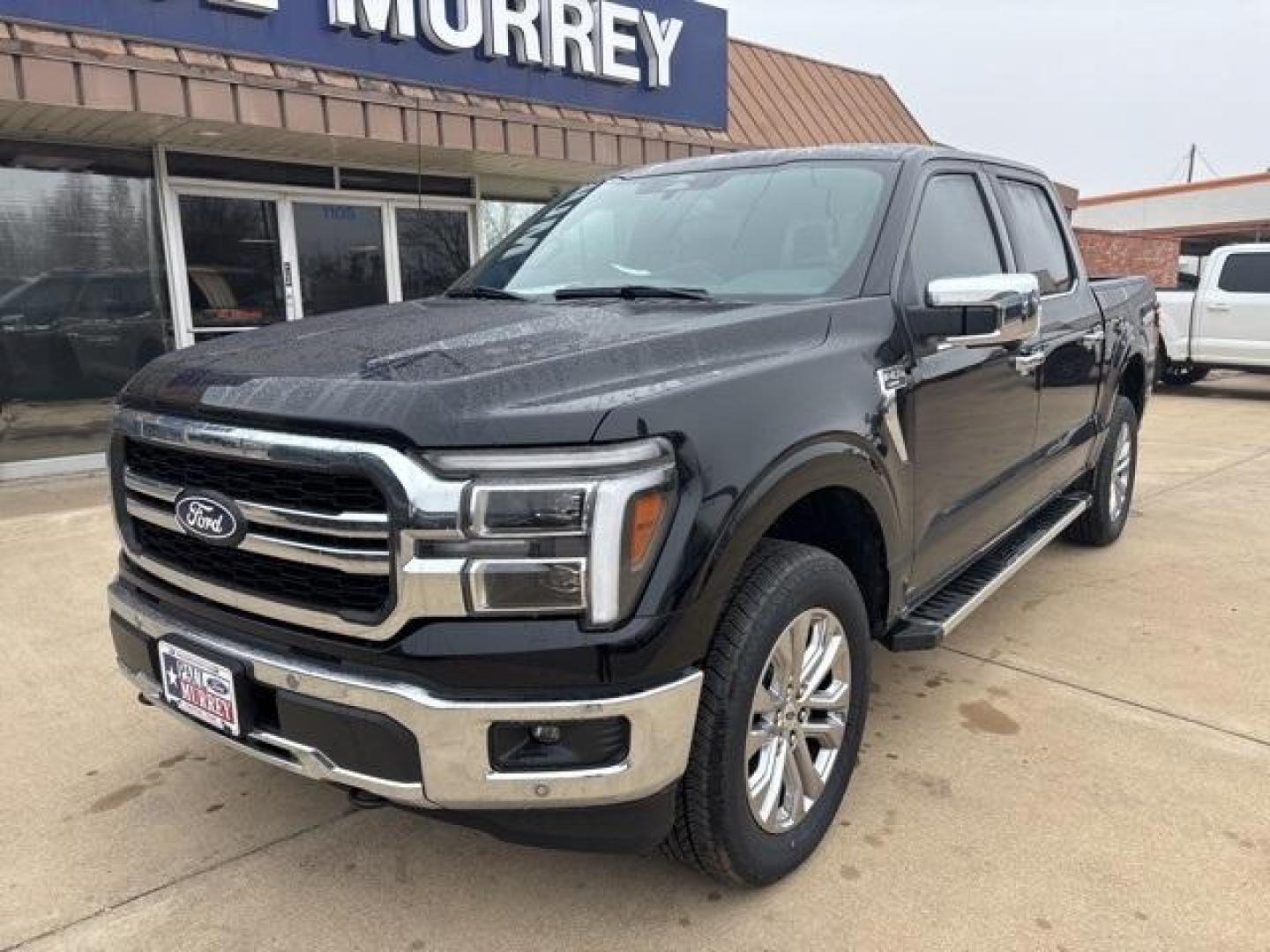 2025 Black Metallic /Black Ford F-150 Lariat (1FTFW5L8XSK) with an 3.5L V6 EcoBoost engine, Automatic transmission, located at 1105 E Mulberry, Kaufman, TX, 75142, (972) 962-2151, 32.589550, -96.300926 - Agate Black Metallic 2025 Ford F-150 4D SuperCrew Lariat 4WD 10-Speed Automatic 3.5L V6 EcoBoost 4WD.<br><br><br>Please call Paul Murrey Ford Inc. In Kaufman Texas A Family Dealership Since 1952 Serving the Dallas Fort Worth and East Texas areas for over 70 years. Please call 972-962-2151 www.murrey - Photo#1