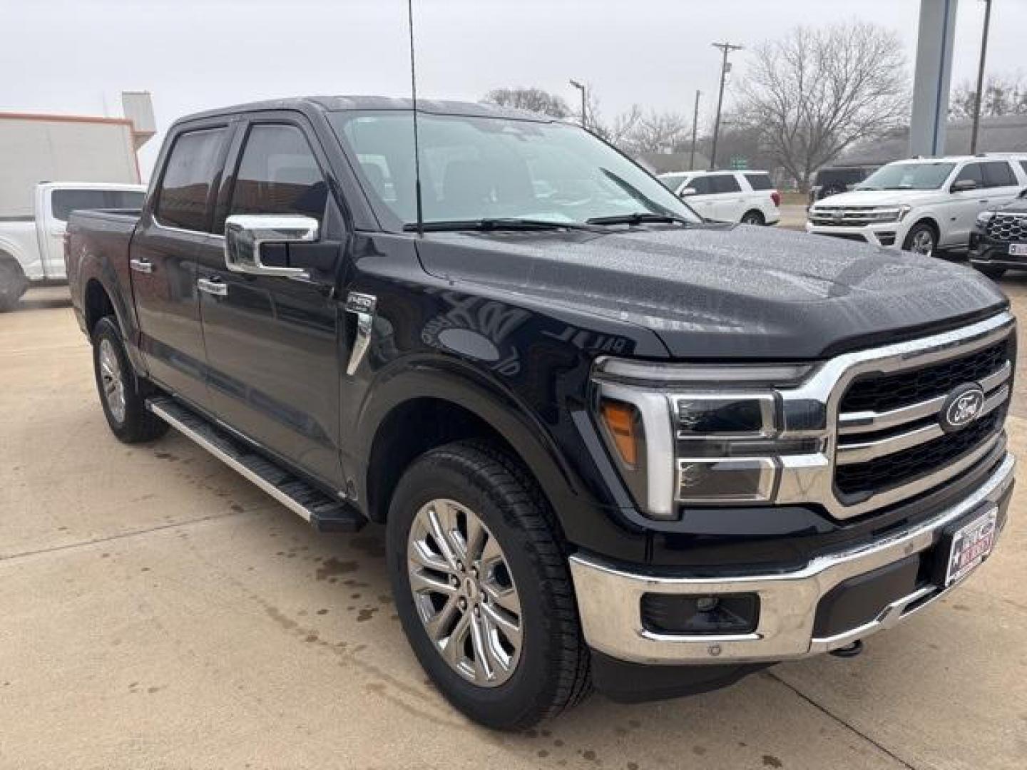2025 Black Metallic /Black Ford F-150 Lariat (1FTFW5L8XSK) with an 3.5L V6 EcoBoost engine, Automatic transmission, located at 1105 E Mulberry, Kaufman, TX, 75142, (972) 962-2151, 32.589550, -96.300926 - Agate Black Metallic 2025 Ford F-150 4D SuperCrew Lariat 4WD 10-Speed Automatic 3.5L V6 EcoBoost 4WD.<br><br><br>Please call Paul Murrey Ford Inc. In Kaufman Texas A Family Dealership Since 1952 Serving the Dallas Fort Worth and East Texas areas for over 70 years. Please call 972-962-2151 www.murrey - Photo#6