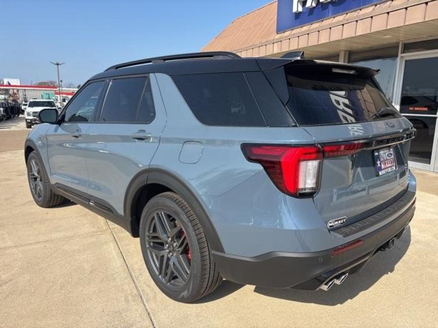 2025 Vapor Blue /Onyx Ford Explorer ST (1FMWK8GC4SG) with an 3.0L EcoBoost V6 engine, Automatic transmission, located at 1105 E Mulberry, Kaufman, TX, 75142, (972) 962-2151, 32.589550, -96.300926 - Vapor Blue Metallic 2025 Ford Explorer 4D Sport Utility ST 4WD 10-Speed Automatic 3.0L EcoBoost V6 4WD.<br><br>Recent Arrival!<br><br><br>Please call Paul Murrey Ford Inc. In Kaufman Texas A Family Dealership Since 1952 Serving the Dallas Fort Worth and East Texas areas for over 70 years. Please cal - Photo#2