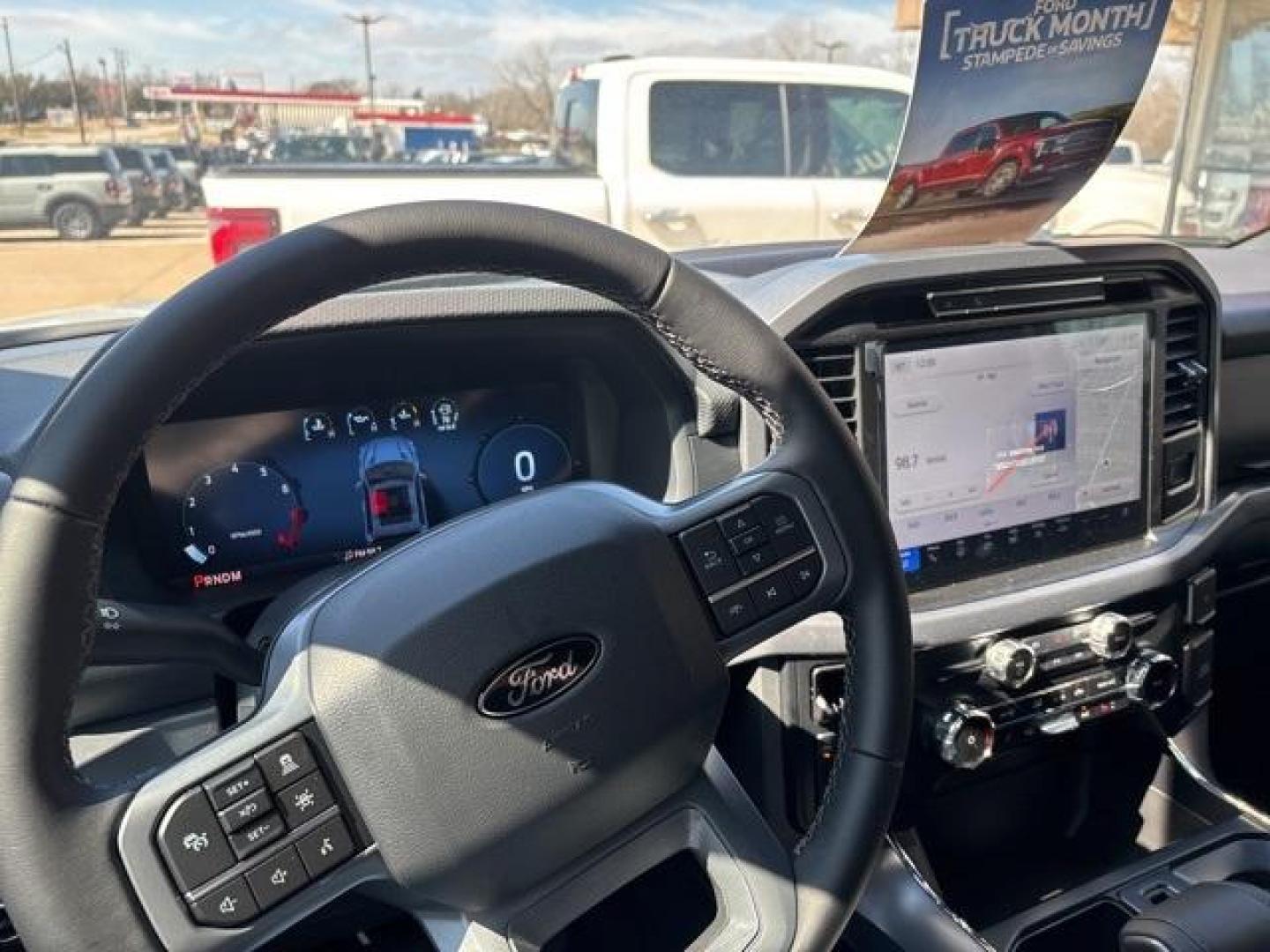 2025 White Metallic /Black Ford F-150 XLT (1FTFW3L58SK) with an 5.0L V8 engine, Automatic transmission, located at 1105 E Mulberry, Kaufman, TX, 75142, (972) 962-2151, 32.589550, -96.300926 - Space White Metallic 2025 Ford F-150 4D SuperCrew XLT 4WD 10-Speed Automatic 5.0L V8 4WD.<br><br><br>Please call Paul Murrey Ford Inc. In Kaufman Texas A Family Dealership Since 1952 Serving the Dallas Fort Worth and East Texas areas for over 70 years. Please call 972-962-2151 www.murreyford.com www - Photo#16