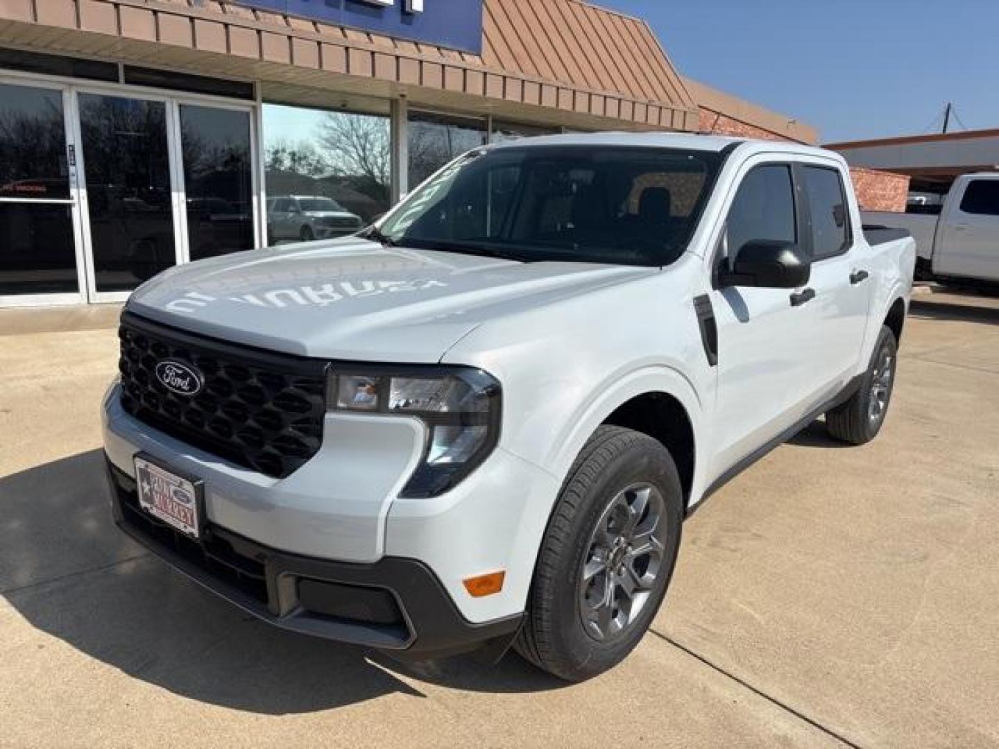 2025 Space White Metallic /Blue Ford Maverick XLT (3FTTW8H3XSR) with an 2.5L I-4 Hybrid engine, CVT transmission, located at 1105 E Mulberry, Kaufman, TX, 75142, (972) 962-2151, 32.589550, -96.300926 - Space White Metallic 2025 Ford Maverick 4D Crew Cab XLT FWD CVT 2.5L I-4 Hybrid 2.5L I-4 Hybrid.<br><br>Recent Arrival!<br><br><br>Please call Paul Murrey Ford Inc. In Kaufman Texas A Family Dealership Since 1952 Serving the Dallas Fort Worth and East Texas areas for over 70 years. Please call 972-9 - Photo#1