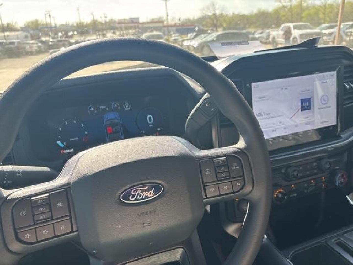 2025 Oxford White /Black Ford F-150 STX (1FTEW2LP5SK) with an 2.7L V6 EcoBoost engine, Automatic transmission, located at 1105 E Mulberry, Kaufman, TX, 75142, (972) 962-2151, 32.589550, -96.300926 - Oxford White 2025 Ford F-150 4D SuperCrew STX 4WD 10-Speed Automatic 2.7L V6 EcoBoost 4WD.<br><br><br>Please call Paul Murrey Ford Inc. In Kaufman Texas A Family Dealership Since 1952 Serving the Dallas Fort Worth and East Texas areas for over 70 years. Please call 972-962-2151 www.murreyford.com ww - Photo#14