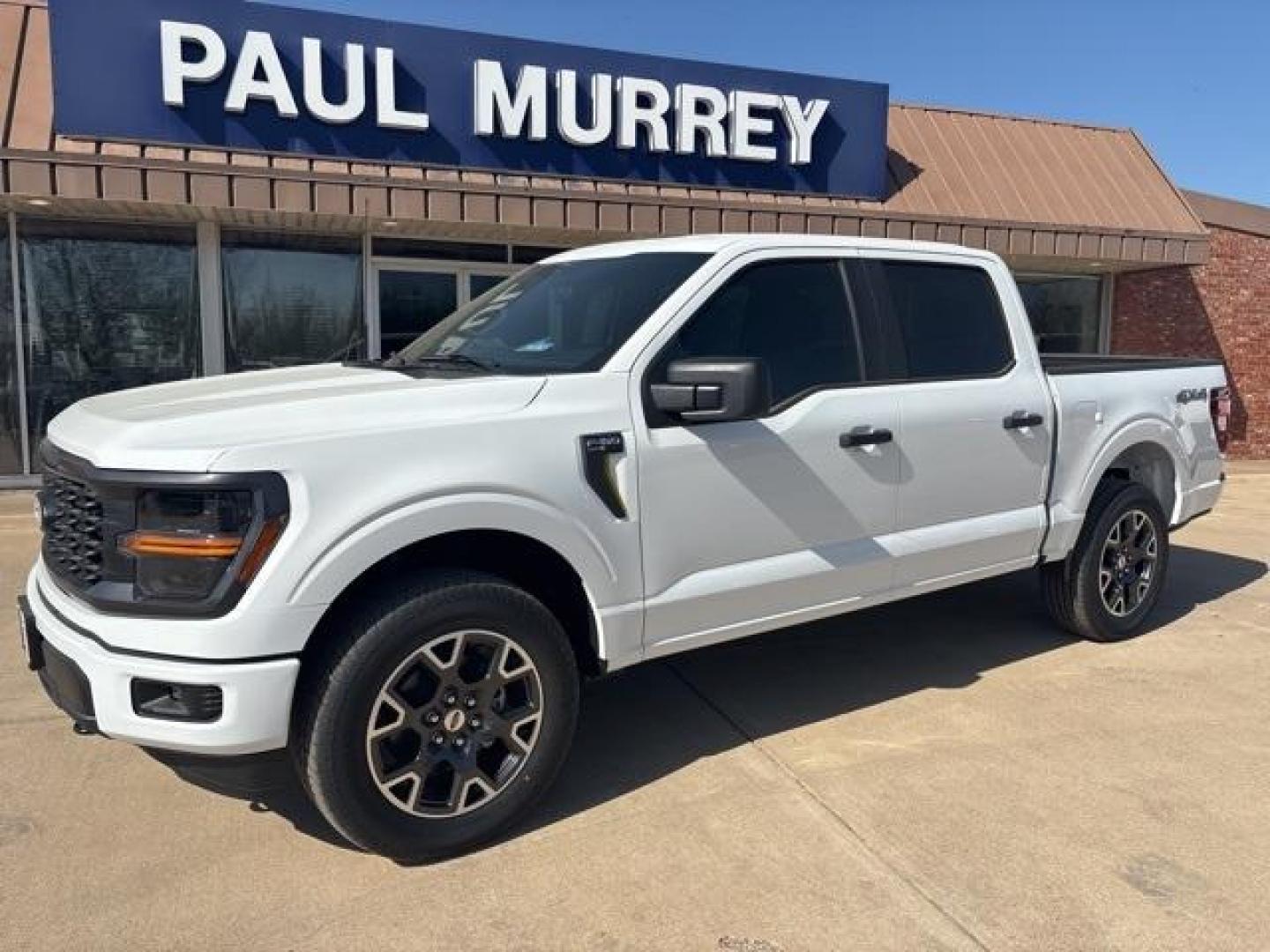2025 Oxford White /Black Ford F-150 STX (1FTEW2LP5SK) with an 2.7L V6 EcoBoost engine, Automatic transmission, located at 1105 E Mulberry, Kaufman, TX, 75142, (972) 962-2151, 32.589550, -96.300926 - Oxford White 2025 Ford F-150 4D SuperCrew STX 4WD 10-Speed Automatic 2.7L V6 EcoBoost 4WD.<br><br><br>Please call Paul Murrey Ford Inc. In Kaufman Texas A Family Dealership Since 1952 Serving the Dallas Fort Worth and East Texas areas for over 70 years. Please call 972-962-2151 www.murreyford.com ww - Photo#2