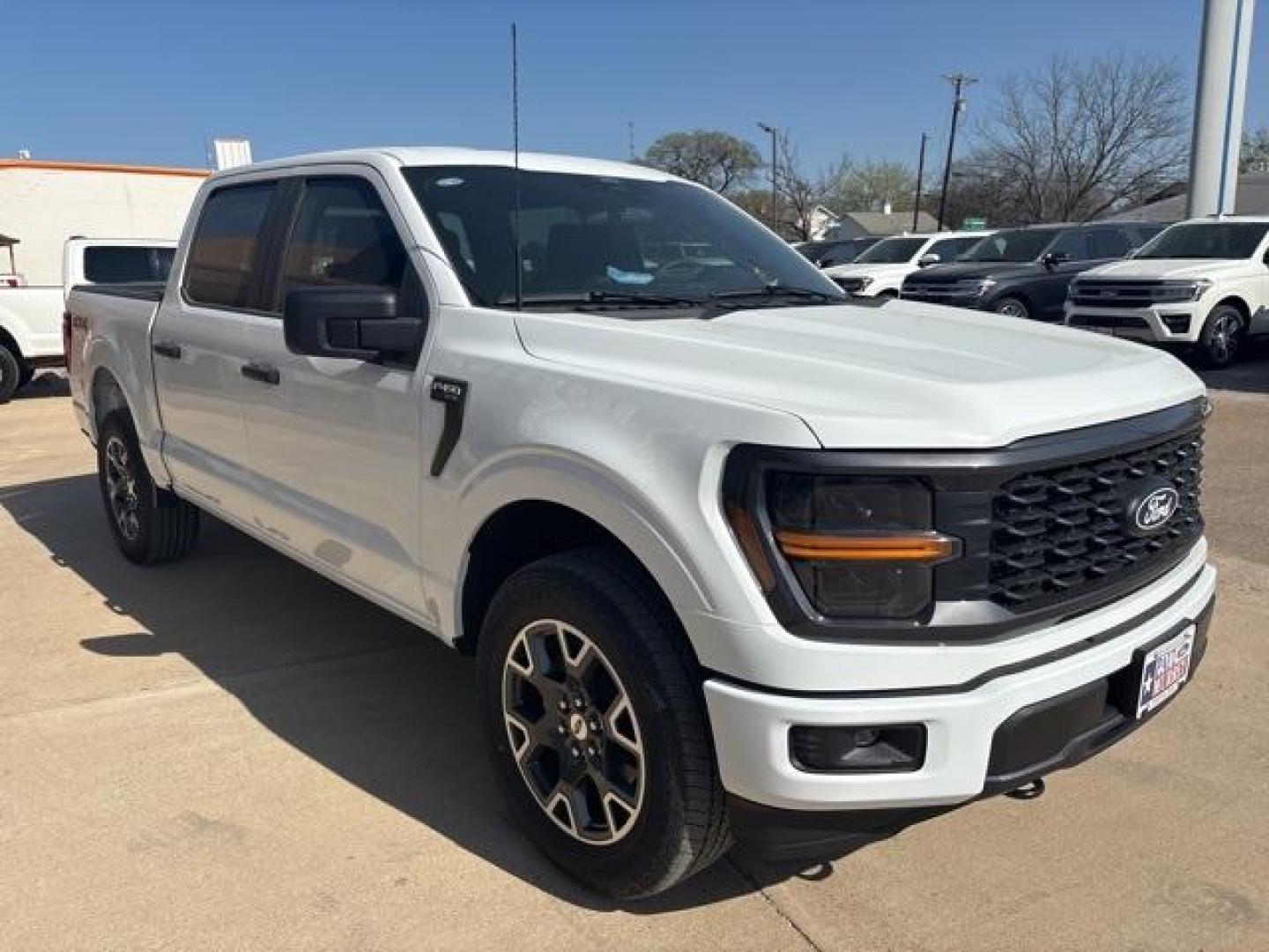 2025 Oxford White /Black Ford F-150 STX (1FTEW2LP5SK) with an 2.7L V6 EcoBoost engine, Automatic transmission, located at 1105 E Mulberry, Kaufman, TX, 75142, (972) 962-2151, 32.589550, -96.300926 - Oxford White 2025 Ford F-150 4D SuperCrew STX 4WD 10-Speed Automatic 2.7L V6 EcoBoost 4WD.<br><br><br>Please call Paul Murrey Ford Inc. In Kaufman Texas A Family Dealership Since 1952 Serving the Dallas Fort Worth and East Texas areas for over 70 years. Please call 972-962-2151 www.murreyford.com ww - Photo#6