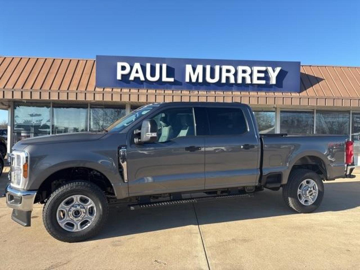 2025 Carbonized Gray Metallic /Medium Dark Slate Ford F-250SD XLT (1FT7W2BN2SE) with an 7.3L V8 PFI SOHC 16V Federal 405hp engine, Automatic transmission, located at 1105 E Mulberry, Kaufman, TX, 75142, (972) 962-2151, 32.589550, -96.300926 - Carbonized Gray Metallic 2025 Ford F-250SD 4D Crew Cab XLT 4WD 10-Speed Automatic 7.3L V8 PFI SOHC 16V Federal 405hp 4WD.<br><br><br>Please call Paul Murrey Ford Inc. In Kaufman Texas A Family Dealership Since 1952 Serving the Dallas Fort Worth and East Texas areas for over 70 years. Please call 972 - Photo#0