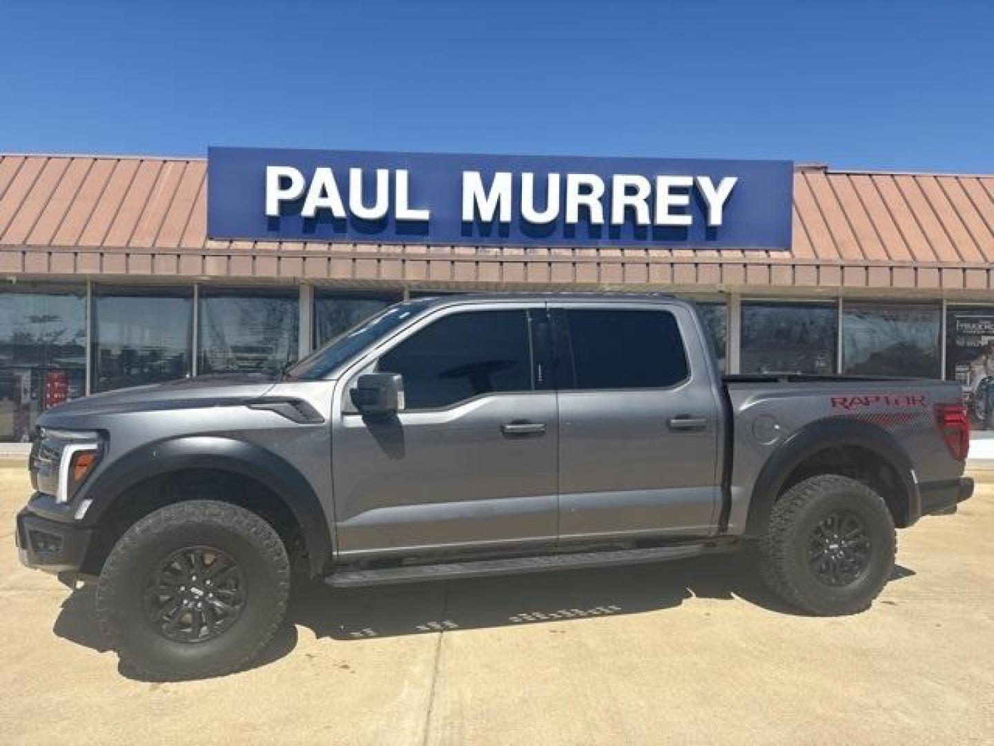 2024 Gray Metallic /Black Ford F-150 Raptor (1FTFW1RG4RF) with an 3.5L V6 EcoBoost engine, Automatic transmission, located at 1105 E Mulberry, Kaufman, TX, 75142, (972) 962-2151, 32.589550, -96.300926 - Gray Metallic 2024 Ford F-150 4D SuperCrew Raptor 4WD 10-Speed Automatic 3.5L V6 EcoBoost 4WD.<br><br><br>Please call Paul Murrey Ford Inc. In Kaufman Texas A Family Dealership Since 1952 Serving the Dallas Fort Worth and East Texas areas for over 70 years. Please call 972-962-2151 www.murreyford.co - Photo#0