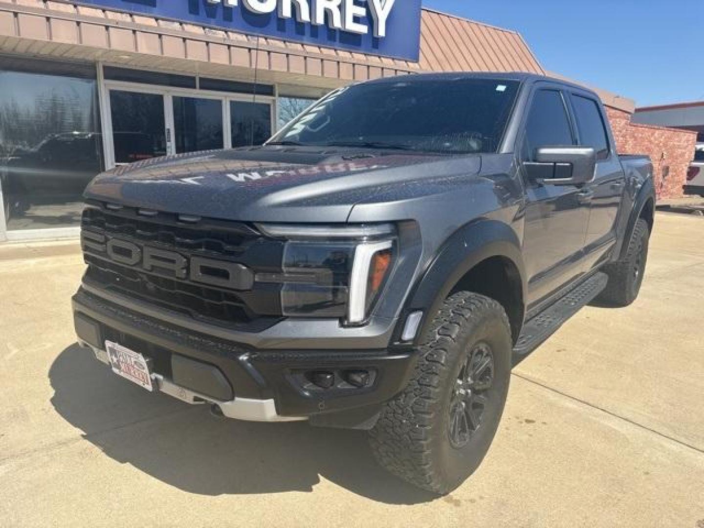 2024 Gray Metallic /Black Ford F-150 Raptor (1FTFW1RG4RF) with an 3.5L V6 EcoBoost engine, Automatic transmission, located at 1105 E Mulberry, Kaufman, TX, 75142, (972) 962-2151, 32.589550, -96.300926 - Gray Metallic 2024 Ford F-150 4D SuperCrew Raptor 4WD 10-Speed Automatic 3.5L V6 EcoBoost 4WD.<br><br><br>Please call Paul Murrey Ford Inc. In Kaufman Texas A Family Dealership Since 1952 Serving the Dallas Fort Worth and East Texas areas for over 70 years. Please call 972-962-2151 www.murreyford.co - Photo#1