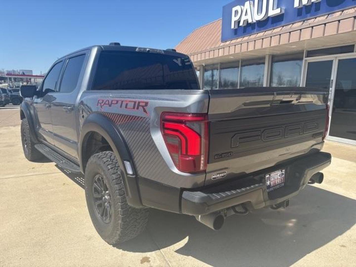 2024 Gray Metallic /Black Ford F-150 Raptor (1FTFW1RG4RF) with an 3.5L V6 EcoBoost engine, Automatic transmission, located at 1105 E Mulberry, Kaufman, TX, 75142, (972) 962-2151, 32.589550, -96.300926 - Gray Metallic 2024 Ford F-150 4D SuperCrew Raptor 4WD 10-Speed Automatic 3.5L V6 EcoBoost 4WD.<br><br><br>Please call Paul Murrey Ford Inc. In Kaufman Texas A Family Dealership Since 1952 Serving the Dallas Fort Worth and East Texas areas for over 70 years. Please call 972-962-2151 www.murreyford.co - Photo#3