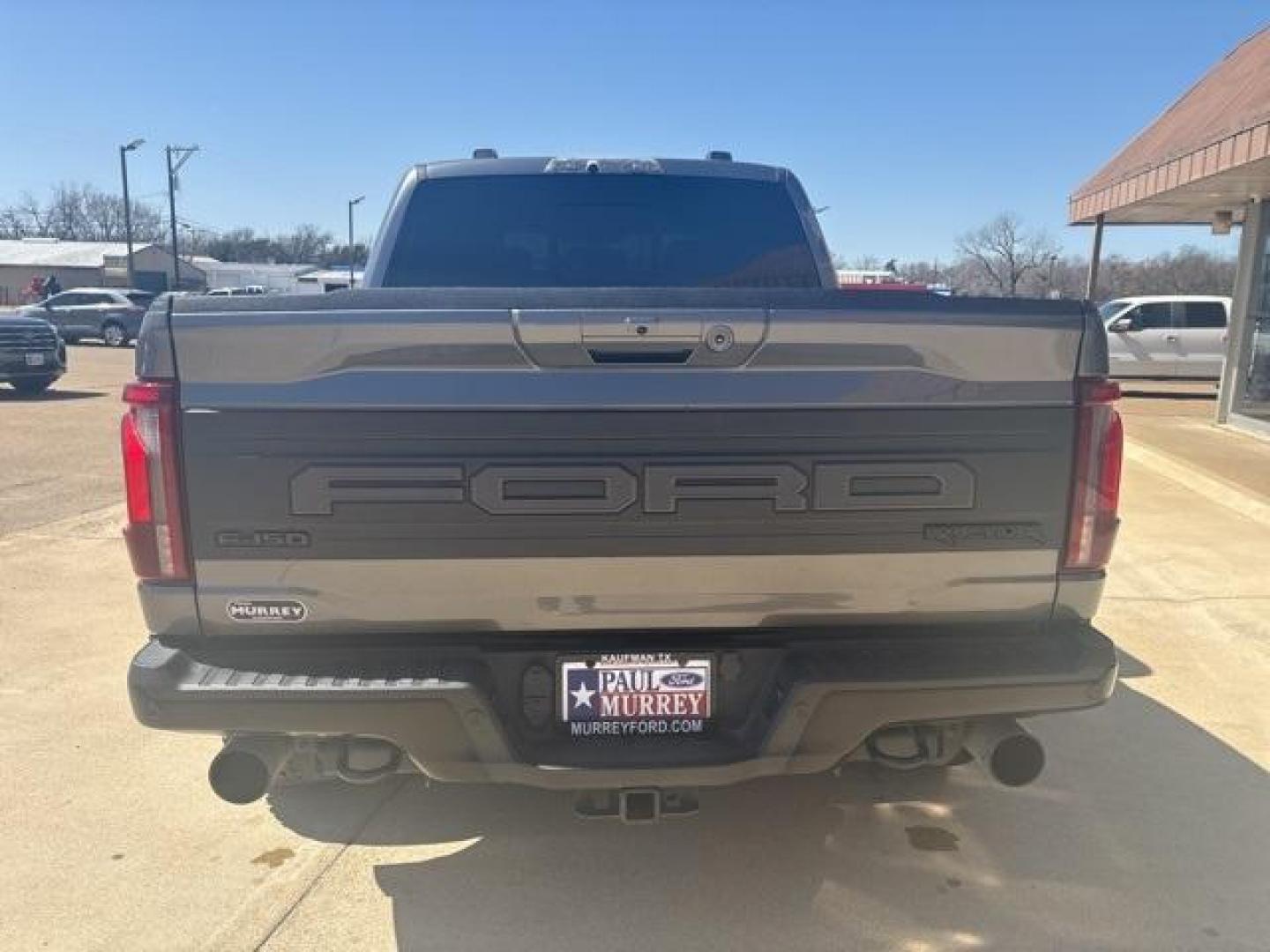 2024 Gray Metallic /Black Ford F-150 Raptor (1FTFW1RG4RF) with an 3.5L V6 EcoBoost engine, Automatic transmission, located at 1105 E Mulberry, Kaufman, TX, 75142, (972) 962-2151, 32.589550, -96.300926 - Gray Metallic 2024 Ford F-150 4D SuperCrew Raptor 4WD 10-Speed Automatic 3.5L V6 EcoBoost 4WD.<br><br><br>Please call Paul Murrey Ford Inc. In Kaufman Texas A Family Dealership Since 1952 Serving the Dallas Fort Worth and East Texas areas for over 70 years. Please call 972-962-2151 www.murreyford.co - Photo#4