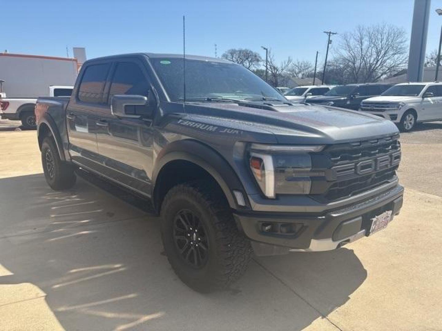 2024 Gray Metallic /Black Ford F-150 Raptor (1FTFW1RG4RF) with an 3.5L V6 EcoBoost engine, Automatic transmission, located at 1105 E Mulberry, Kaufman, TX, 75142, (972) 962-2151, 32.589550, -96.300926 - Gray Metallic 2024 Ford F-150 4D SuperCrew Raptor 4WD 10-Speed Automatic 3.5L V6 EcoBoost 4WD.<br><br><br>Please call Paul Murrey Ford Inc. In Kaufman Texas A Family Dealership Since 1952 Serving the Dallas Fort Worth and East Texas areas for over 70 years. Please call 972-962-2151 www.murreyford.co - Photo#6