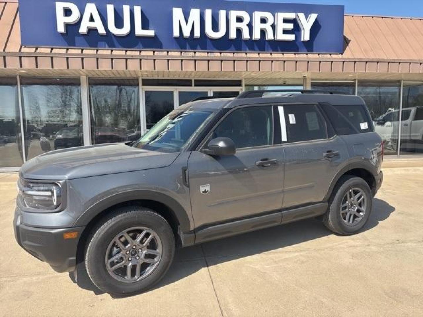 2025 Gray Metallic /Medium Lt Smoked Truffle Ford Bronco Sport Big Bend (3FMCR9BN3SR) with an 1.5L EcoBoost engine, Automatic transmission, located at 1105 E Mulberry, Kaufman, TX, 75142, (972) 962-2151, 32.589550, -96.300926 - Carbonized Gray Metallic 2025 Ford Bronco Sport 4D Sport Utility Big Bend 4WD 8-Speed Automatic 1.5L EcoBoost<br><br>25/30 City/Highway MPG<br><br><br>Please call Paul Murrey Ford Inc. In Kaufman Texas A Family Dealership Since 1952 Serving the Dallas Fort Worth and East Texas areas for over 70 year - Photo#2
