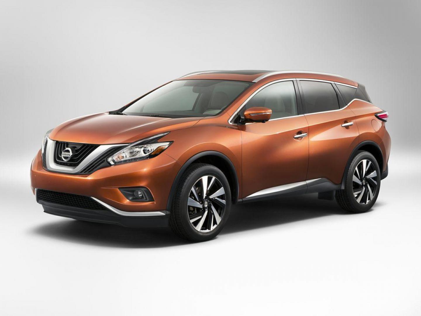 2015 Pearl White /Brown Nissan Murano Platinum (5N1AZ2MG7FN) with an 3.5L V6 DOHC engine, CVT transmission, located at 1105 E Mulberry, Kaufman, TX, 75142, (972) 962-2151, 32.589550, -96.300926 - Pearl White 2015 Nissan Murano 4D Sport Utility Platinum FWD CVT with Xtronic 3.5L V6 DOHC CVT with Xtronic.<br><br><br>21/28 City/Highway MPG<br><br><br>Please call Paul Murrey Ford Inc. In Kaufman Texas A Family Dealership Since 1952 Serving the Dallas Fort Worth and East Texas areas for over 70 y - Photo#0