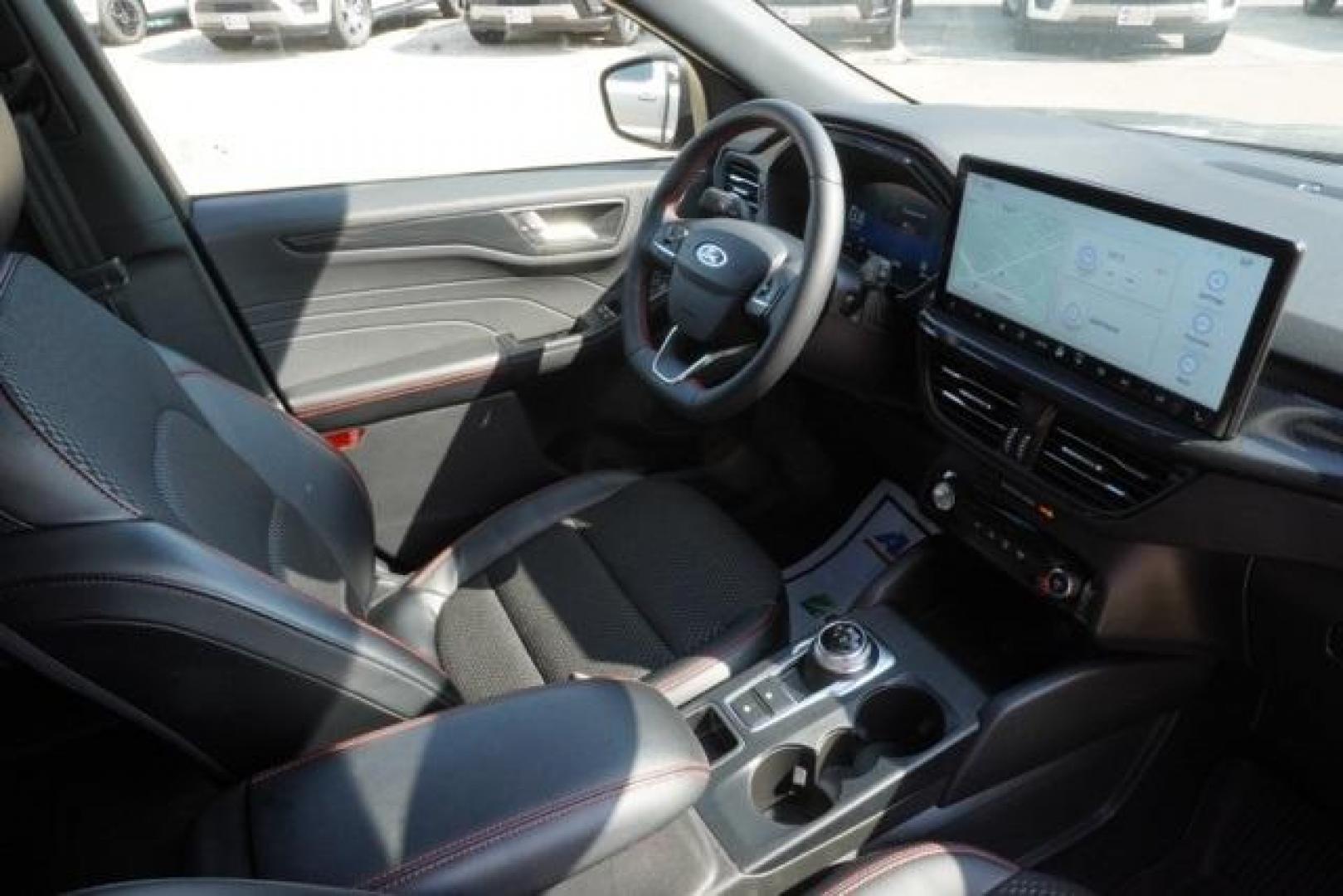 2024 Gray Metallic /Ebony Ford Escape ST-Line Select (1FMCU9NA8RU) with an EcoBoost 2.0L I4 GTDi DOHC Turbocharged VCT engine, Automatic transmission, located at 1105 E Mulberry, Kaufman, TX, 75142, (972) 962-2151, 32.589550, -96.300926 - Gray Metallic 2024 Ford Escape 4D Sport Utility ST-Line Select AWD 8-Speed Automatic EcoBoost 2.0L I4 GTDi DOHC Turbocharged VCT AWD.<br><br><br>Recent Arrival! 23/31 City/Highway MPG<br><br><br>Please call Paul Murrey Ford Inc. In Kaufman Texas A Family Dealership Since 1952 Serving the Dallas Fort - Photo#19