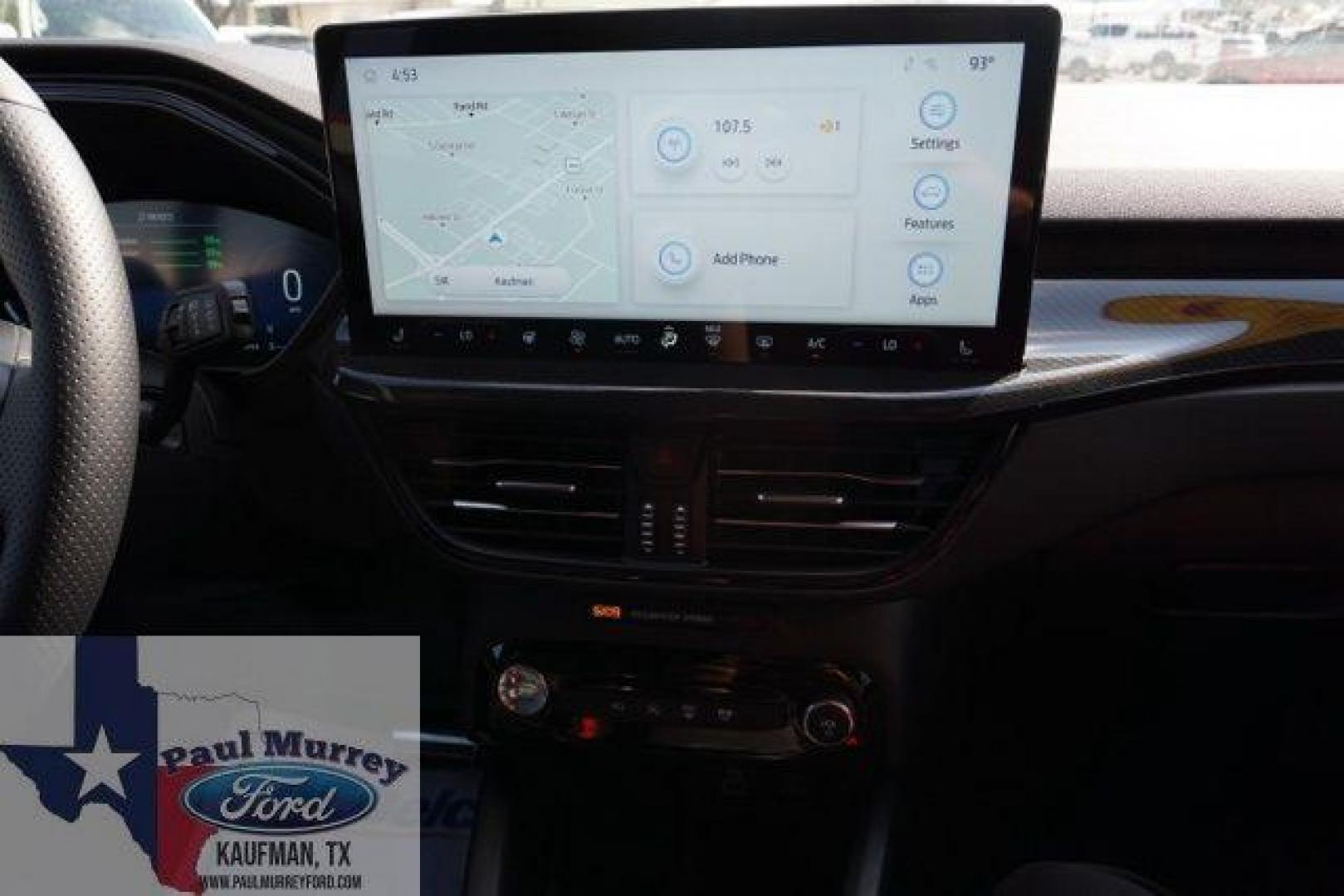 2024 Gray Metallic /Ebony Ford Escape ST-Line Select (1FMCU9NA8RU) with an EcoBoost 2.0L I4 GTDi DOHC Turbocharged VCT engine, Automatic transmission, located at 1105 E Mulberry, Kaufman, TX, 75142, (972) 962-2151, 32.589550, -96.300926 - Gray Metallic 2024 Ford Escape 4D Sport Utility ST-Line Select AWD 8-Speed Automatic EcoBoost 2.0L I4 GTDi DOHC Turbocharged VCT AWD.<br><br><br>23/31 City/Highway MPG<br><br><br>Please call Paul Murrey Ford Inc. In Kaufman Texas A Family Dealership Since 1952 Serving the Dallas Fort Worth and East - Photo#11