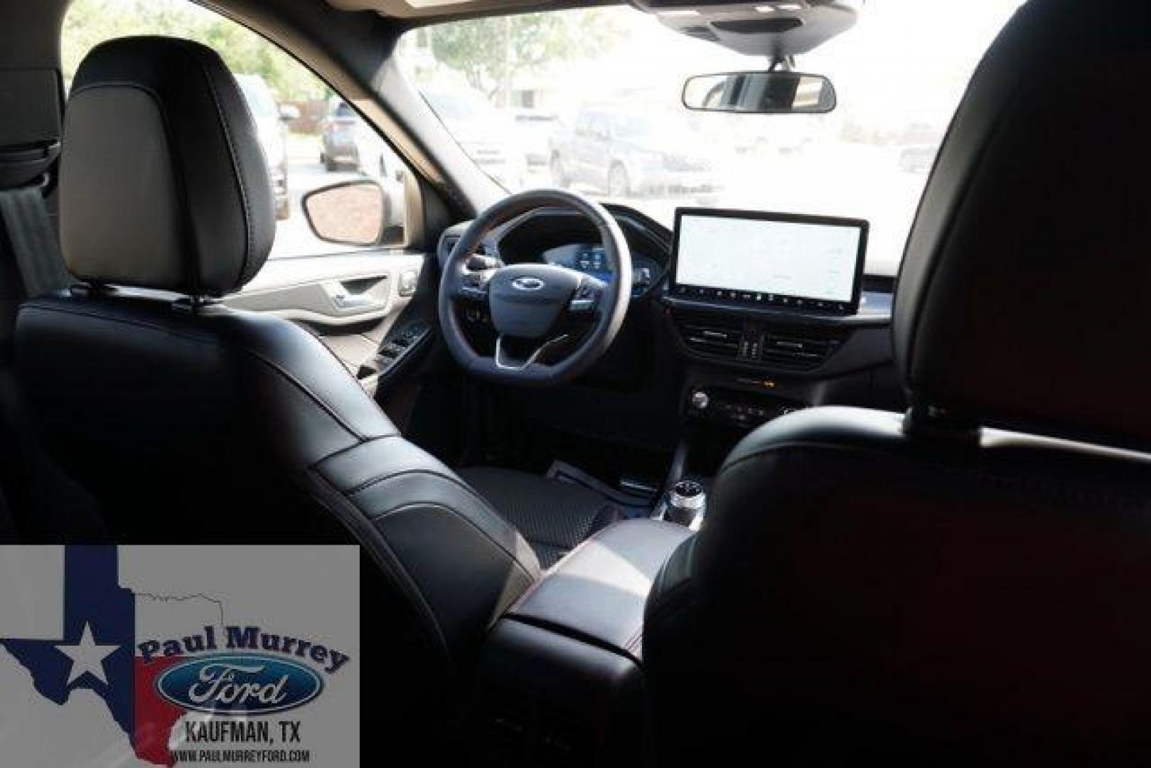 2024 Gray Metallic /Ebony Ford Escape ST-Line Select (1FMCU9NA8RU) with an EcoBoost 2.0L I4 GTDi DOHC Turbocharged VCT engine, Automatic transmission, located at 1105 E Mulberry, Kaufman, TX, 75142, (972) 962-2151, 32.589550, -96.300926 - Gray Metallic 2024 Ford Escape 4D Sport Utility ST-Line Select AWD 8-Speed Automatic EcoBoost 2.0L I4 GTDi DOHC Turbocharged VCT AWD.<br><br><br>23/31 City/Highway MPG<br><br><br>Please call Paul Murrey Ford Inc. In Kaufman Texas A Family Dealership Since 1952 Serving the Dallas Fort Worth and East - Photo#13
