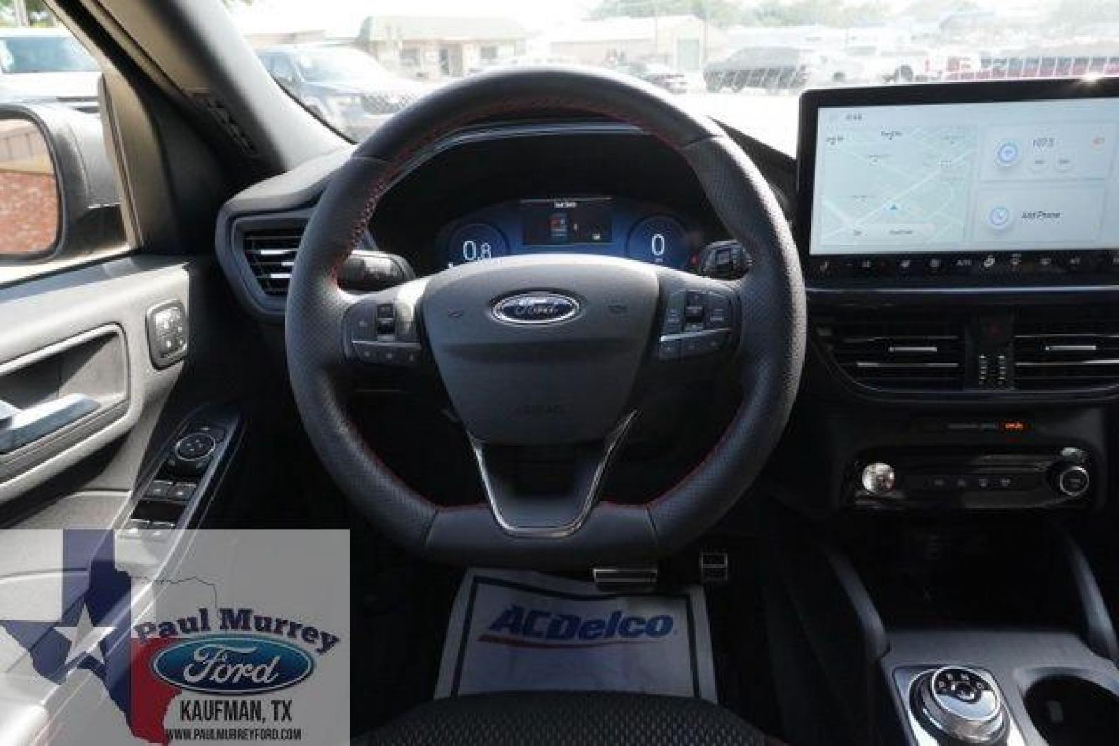 2024 Gray Metallic /Ebony Ford Escape ST-Line Select (1FMCU9NA8RU) with an EcoBoost 2.0L I4 GTDi DOHC Turbocharged VCT engine, Automatic transmission, located at 1105 E Mulberry, Kaufman, TX, 75142, (972) 962-2151, 32.589550, -96.300926 - Gray Metallic 2024 Ford Escape 4D Sport Utility ST-Line Select AWD 8-Speed Automatic EcoBoost 2.0L I4 GTDi DOHC Turbocharged VCT AWD.<br><br><br>23/31 City/Highway MPG<br><br><br>Please call Paul Murrey Ford Inc. In Kaufman Texas A Family Dealership Since 1952 Serving the Dallas Fort Worth and East - Photo#15