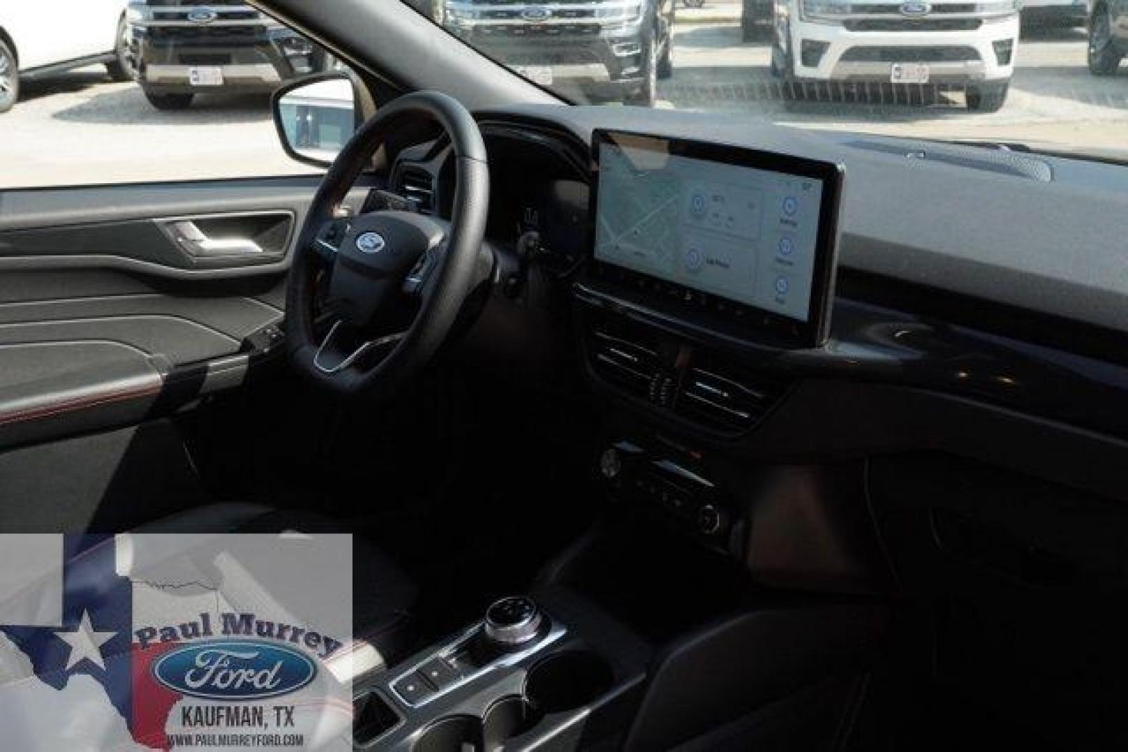 2024 Gray Metallic /Ebony Ford Escape ST-Line Select (1FMCU9NA8RU) with an EcoBoost 2.0L I4 GTDi DOHC Turbocharged VCT engine, Automatic transmission, located at 1105 E Mulberry, Kaufman, TX, 75142, (972) 962-2151, 32.589550, -96.300926 - Gray Metallic 2024 Ford Escape 4D Sport Utility ST-Line Select AWD 8-Speed Automatic EcoBoost 2.0L I4 GTDi DOHC Turbocharged VCT AWD.<br><br><br>23/31 City/Highway MPG<br><br><br>Please call Paul Murrey Ford Inc. In Kaufman Texas A Family Dealership Since 1952 Serving the Dallas Fort Worth and East - Photo#17