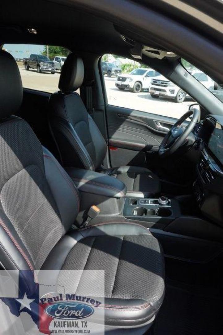 2024 Gray Metallic /Ebony Ford Escape ST-Line Select (1FMCU9NA8RU) with an EcoBoost 2.0L I4 GTDi DOHC Turbocharged VCT engine, Automatic transmission, located at 1105 E Mulberry, Kaufman, TX, 75142, (972) 962-2151, 32.589550, -96.300926 - Gray Metallic 2024 Ford Escape 4D Sport Utility ST-Line Select AWD 8-Speed Automatic EcoBoost 2.0L I4 GTDi DOHC Turbocharged VCT AWD.<br><br><br>23/31 City/Highway MPG<br><br><br>Please call Paul Murrey Ford Inc. In Kaufman Texas A Family Dealership Since 1952 Serving the Dallas Fort Worth and East - Photo#18