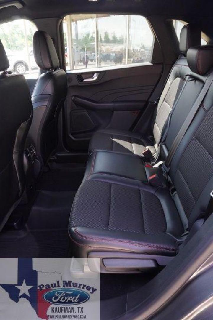 2024 Gray Metallic /Ebony Ford Escape ST-Line Select (1FMCU9NA8RU) with an EcoBoost 2.0L I4 GTDi DOHC Turbocharged VCT engine, Automatic transmission, located at 1105 E Mulberry, Kaufman, TX, 75142, (972) 962-2151, 32.589550, -96.300926 - Gray Metallic 2024 Ford Escape 4D Sport Utility ST-Line Select AWD 8-Speed Automatic EcoBoost 2.0L I4 GTDi DOHC Turbocharged VCT AWD.<br><br><br>23/31 City/Highway MPG<br><br><br>Please call Paul Murrey Ford Inc. In Kaufman Texas A Family Dealership Since 1952 Serving the Dallas Fort Worth and East - Photo#20