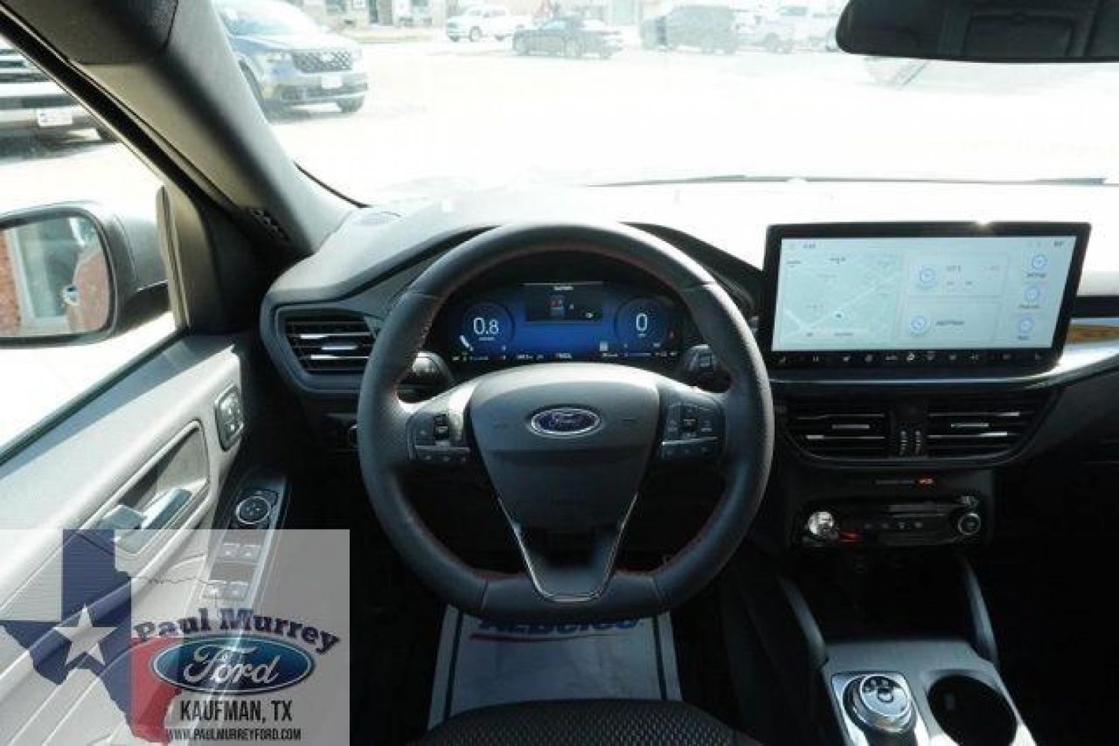 2024 Gray Metallic /Ebony Ford Escape ST-Line Select (1FMCU9NA8RU) with an EcoBoost 2.0L I4 GTDi DOHC Turbocharged VCT engine, Automatic transmission, located at 1105 E Mulberry, Kaufman, TX, 75142, (972) 962-2151, 32.589550, -96.300926 - Gray Metallic 2024 Ford Escape 4D Sport Utility ST-Line Select AWD 8-Speed Automatic EcoBoost 2.0L I4 GTDi DOHC Turbocharged VCT AWD.<br><br><br>23/31 City/Highway MPG<br><br><br>Please call Paul Murrey Ford Inc. In Kaufman Texas A Family Dealership Since 1952 Serving the Dallas Fort Worth and East - Photo#25