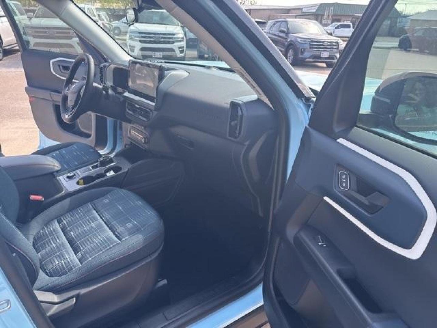 2025 Blue /Navy Pier Ford Bronco Sport Heritage (3FMCR9GN1SR) with an 1.5L EcoBoost engine, Automatic transmission, located at 1105 E Mulberry, Kaufman, TX, 75142, (972) 962-2151, 32.589550, -96.300926 - Robins Egg Blue 2025 Ford Bronco Sport 4D Sport Utility Heritage 4WD 8-Speed Automatic 1.5L EcoBoost<br><br>25/30 City/Highway MPG<br><br><br>Please call Paul Murrey Ford Inc. In Kaufman Texas A Family Dealership Since 1952 Serving the Dallas Fort Worth and East Texas areas for over 70 years. Please - Photo#13