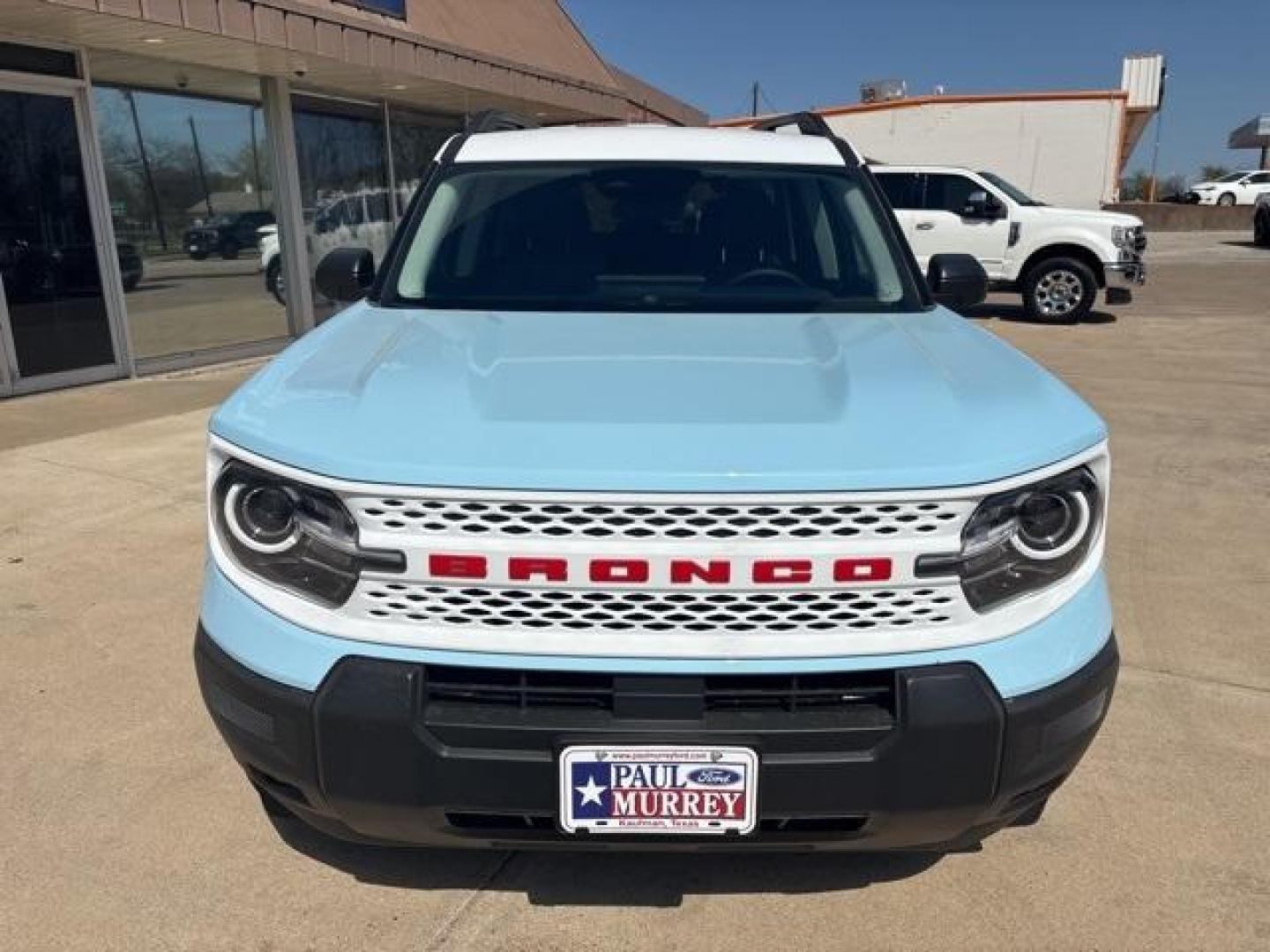 2025 Blue /Navy Pier Ford Bronco Sport Heritage (3FMCR9GN1SR) with an 1.5L EcoBoost engine, Automatic transmission, located at 1105 E Mulberry, Kaufman, TX, 75142, (972) 962-2151, 32.589550, -96.300926 - Robins Egg Blue 2025 Ford Bronco Sport 4D Sport Utility Heritage 4WD 8-Speed Automatic 1.5L EcoBoost<br><br>25/30 City/Highway MPG<br><br><br>Please call Paul Murrey Ford Inc. In Kaufman Texas A Family Dealership Since 1952 Serving the Dallas Fort Worth and East Texas areas for over 70 years. Please - Photo#7