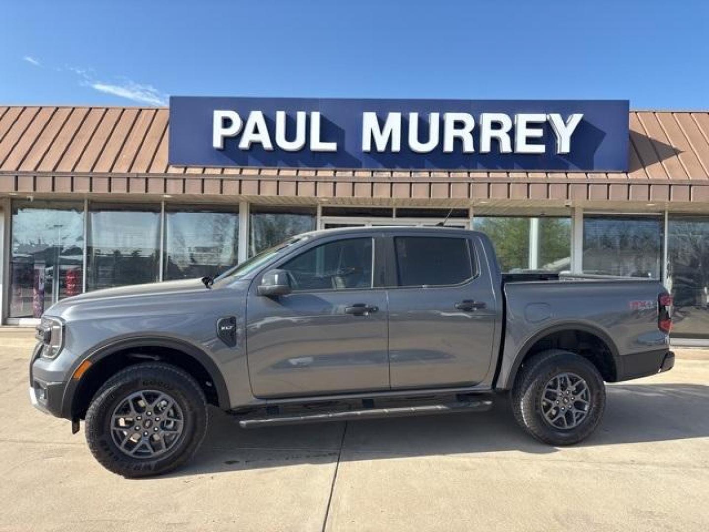 2025 Carbonized Gray Metallic /Ebony Interior Trim Ford Ranger XLT (1FTER4HP9SL) with an 2.7L EcoBoost V6 engine, Automatic transmission, located at 1105 E Mulberry, Kaufman, TX, 75142, (972) 962-2151, 32.589550, -96.300926 - Carbonized Gray Metallic 2025 Ford Ranger 4D Crew Cab XLT 4WD 10-Speed Automatic 2.7L EcoBoost V6 4WD.<br><br><br>Please call Paul Murrey Ford Inc. In Kaufman Texas A Family Dealership Since 1952 Serving the Dallas Fort Worth and East Texas areas for over 70 years. Please call 972-962-2151 www.murre - Photo#0
