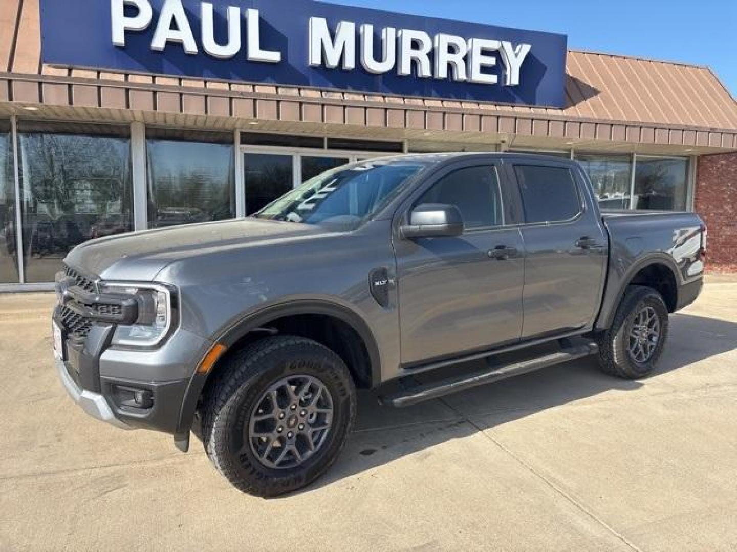 2025 Carbonized Gray Metallic /Ebony Interior Trim Ford Ranger XLT (1FTER4HP9SL) with an 2.7L EcoBoost V6 engine, Automatic transmission, located at 1105 E Mulberry, Kaufman, TX, 75142, (972) 962-2151, 32.589550, -96.300926 - Carbonized Gray Metallic 2025 Ford Ranger 4D Crew Cab XLT 4WD 10-Speed Automatic 2.7L EcoBoost V6 4WD.<br><br><br>Please call Paul Murrey Ford Inc. In Kaufman Texas A Family Dealership Since 1952 Serving the Dallas Fort Worth and East Texas areas for over 70 years. Please call 972-962-2151 www.murre - Photo#2