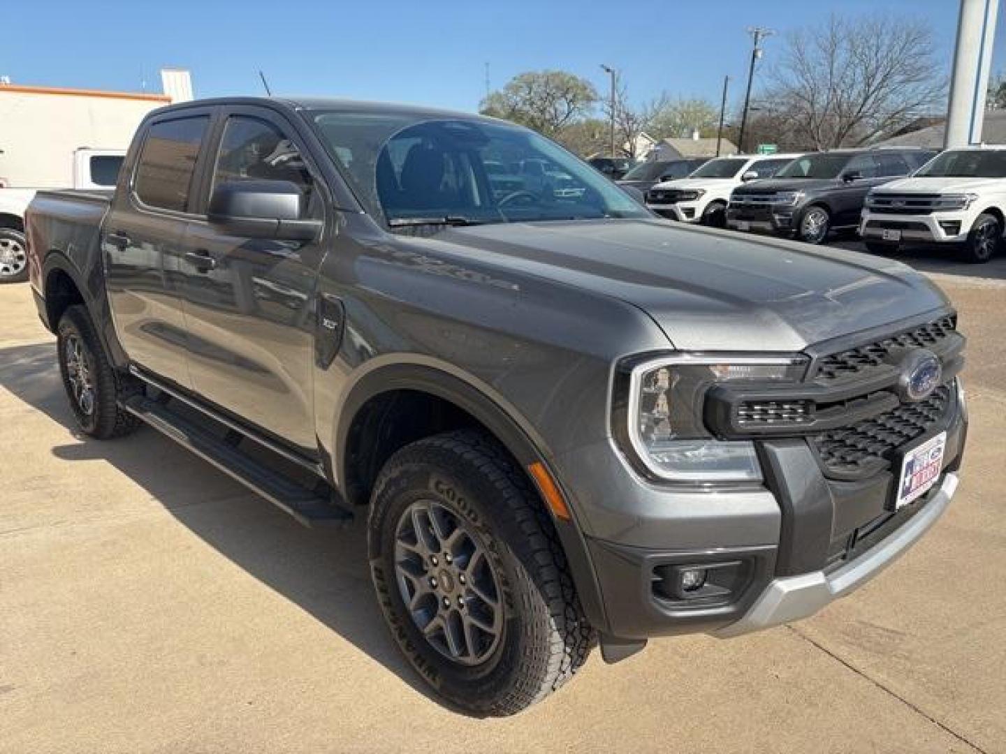 2025 Carbonized Gray Metallic /Ebony Interior Trim Ford Ranger XLT (1FTER4HP9SL) with an 2.7L EcoBoost V6 engine, Automatic transmission, located at 1105 E Mulberry, Kaufman, TX, 75142, (972) 962-2151, 32.589550, -96.300926 - Carbonized Gray Metallic 2025 Ford Ranger 4D Crew Cab XLT 4WD 10-Speed Automatic 2.7L EcoBoost V6 4WD.<br><br><br>Please call Paul Murrey Ford Inc. In Kaufman Texas A Family Dealership Since 1952 Serving the Dallas Fort Worth and East Texas areas for over 70 years. Please call 972-962-2151 www.murre - Photo#6