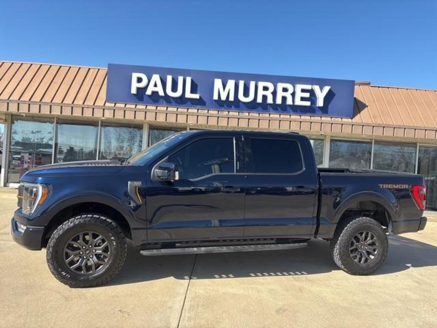 2023 Antimatter Blue Metallic /Black Ford F-150 (1FTEW1E87PF) with an 3.5L V6 EcoBoost engine, Automatic transmission, located at 1105 E Mulberry, Kaufman, TX, 75142, (972) 962-2151, 32.589550, -96.300926 - Antimatter Blue Metallic 2023 Ford F-150 4D SuperCrew 4WD 10-Speed Automatic 3.5L V6 EcoBoost 4WD.<br><br><br>Recent Arrival! Odometer is 19753 miles below market average!<br><br><br>Please call Paul Murrey Ford Inc. In Kaufman Texas A Family Dealership Since 1952 Serving the Dallas Fort Worth and E - Photo#0