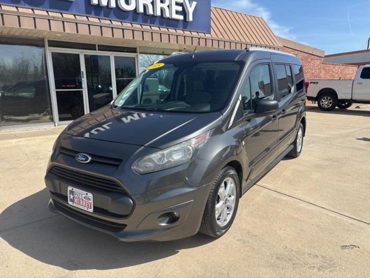 2015 Magnetic Metallic /Medium Stone Ford Transit Connect XLT (NM0GE9F74F1) with an Duratec 2.5L I4 engine, Automatic transmission, located at 1105 E Mulberry, Kaufman, TX, 75142, (972) 962-2151, 32.589550, -96.300926 - Photo#1