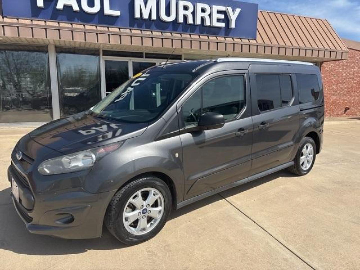 2015 Magnetic Metallic /Medium Stone Ford Transit Connect XLT (NM0GE9F74F1) with an Duratec 2.5L I4 engine, Automatic transmission, located at 1105 E Mulberry, Kaufman, TX, 75142, (972) 962-2151, 32.589550, -96.300926 - Photo#2
