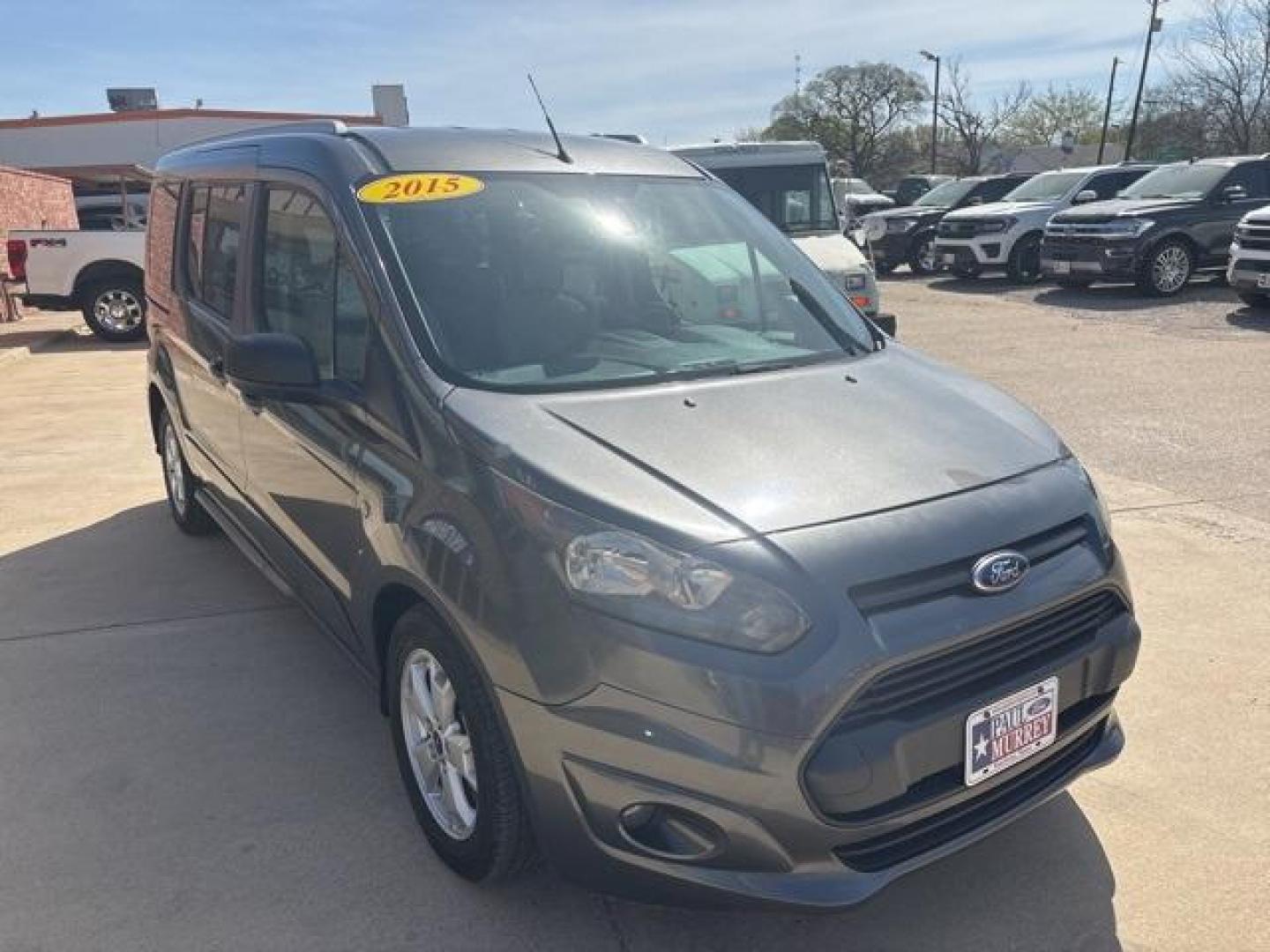 2015 Magnetic Metallic /Medium Stone Ford Transit Connect XLT (NM0GE9F74F1) with an Duratec 2.5L I4 engine, Automatic transmission, located at 1105 E Mulberry, Kaufman, TX, 75142, (972) 962-2151, 32.589550, -96.300926 - Photo#6