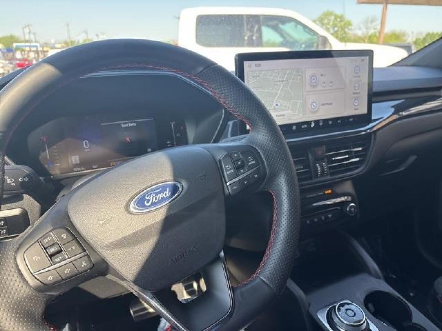 2023 Vapor Blue Metallic /Ebony With Red Stitching Ford Escape ST-Line (1FMCU0MN9PU) with an 1.5L EcoBoost engine, Automatic transmission, located at 1105 E Mulberry, Kaufman, TX, 75142, (972) 962-2151, 32.589550, -96.300926 - Vapor Blue Metallic 2023 Ford Escape 4D Sport Utility ST-Line FWD 8-Speed Automatic 1.5L EcoBoost<br><br><br>Recent Arrival! Odometer is 23078 miles below market average! 27/34 City/Highway MPG<br><br><br>Please call Paul Murrey Ford Inc. In Kaufman Texas A Family Dealership Since 1952 Serving the D - Photo#14