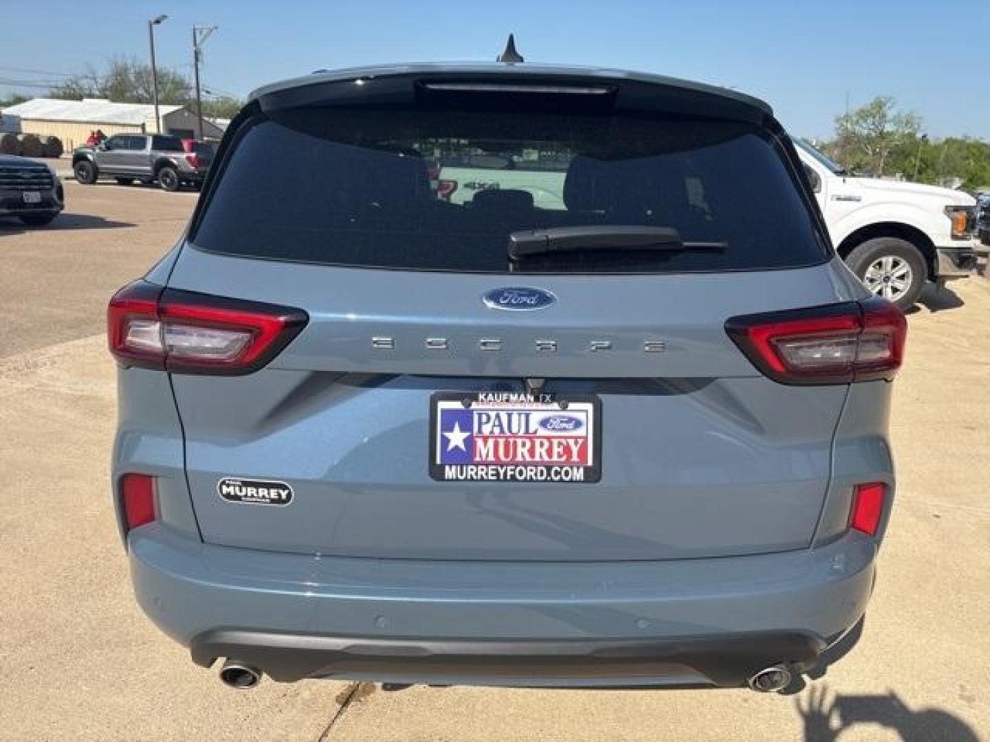 2023 Vapor Blue Metallic /Ebony With Red Stitching Ford Escape ST-Line (1FMCU0MN9PU) with an 1.5L EcoBoost engine, Automatic transmission, located at 1105 E Mulberry, Kaufman, TX, 75142, (972) 962-2151, 32.589550, -96.300926 - Vapor Blue Metallic 2023 Ford Escape 4D Sport Utility ST-Line FWD 8-Speed Automatic 1.5L EcoBoost<br><br><br>Recent Arrival! Odometer is 23078 miles below market average! 27/34 City/Highway MPG<br><br><br>Please call Paul Murrey Ford Inc. In Kaufman Texas A Family Dealership Since 1952 Serving the D - Photo#4