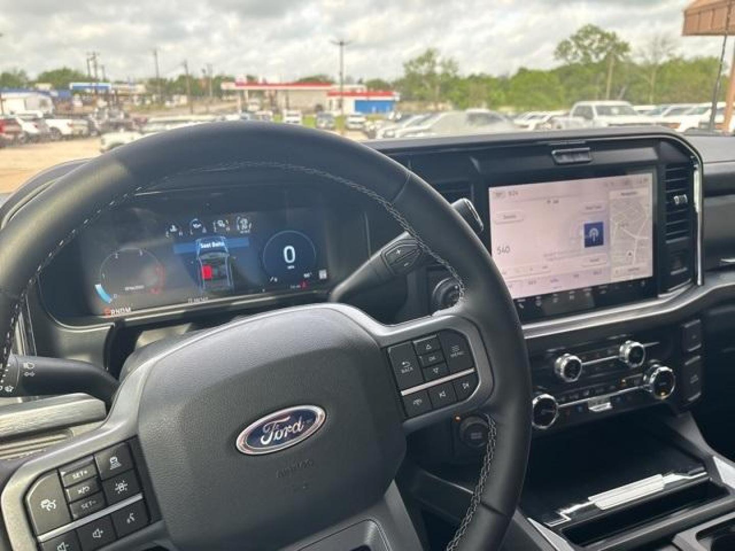 2025 Carbonized Gray Metallic /Black Onyx Ford F-350SD Lariat (1FT8W3DT6SE) with an Power Stroke 6.7L V8 DI 32V OHV Turbodiesel engine, Automatic transmission, located at 1105 E Mulberry, Kaufman, TX, 75142, (972) 962-2151, 32.589550, -96.300926 - Carbonized Gray Metallic 2025 Ford F-350SD 4D Crew Cab Lariat DRW 4WD 10-Speed Automatic Power Stroke 6.7L V8 DI 32V OHV Turbodiesel 4WD.<br><br>Recent Arrival!<br><br><br>Please call Paul Murrey Ford Inc. In Kaufman Texas A Family Dealership Since 1952 Serving the Dallas Fort Worth and East Texas a - Photo#16