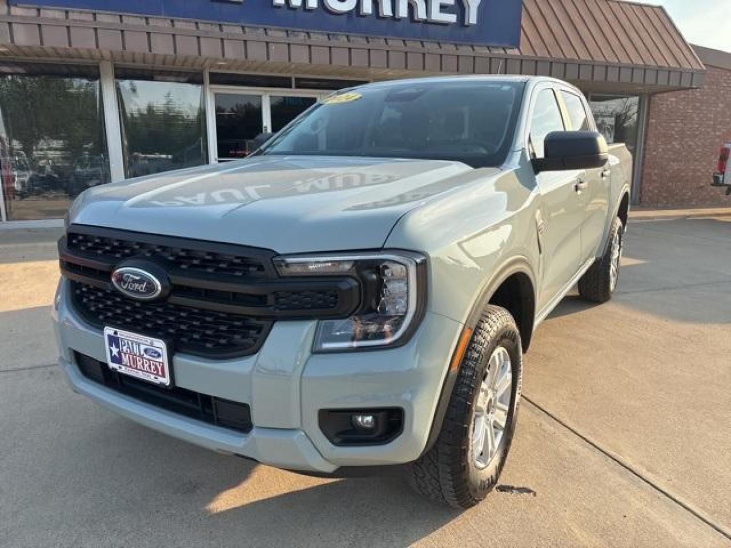 2024 Cactus /Ebony Ford Ranger XL (1FTER4BHXRL) with an EcoBoost 2.3L I4 GTDi DOHC Turbocharged VCT engine, Automatic transmission, located at 1105 E Mulberry, Kaufman, TX, 75142, (972) 962-2151, 32.589550, -96.300926 - Cactus 2024 Ford Ranger 4D Crew Cab XL RWD 10-Speed Automatic EcoBoost 2.3L I4 GTDi DOHC Turbocharged VCT<br><br><br>Please call Paul Murrey Ford Inc. In Kaufman Texas A Family Dealership Since 1952 Serving the Dallas Fort Worth and East Texas areas for over 70 years. Please call 972-962-2151 www.mu - Photo#1