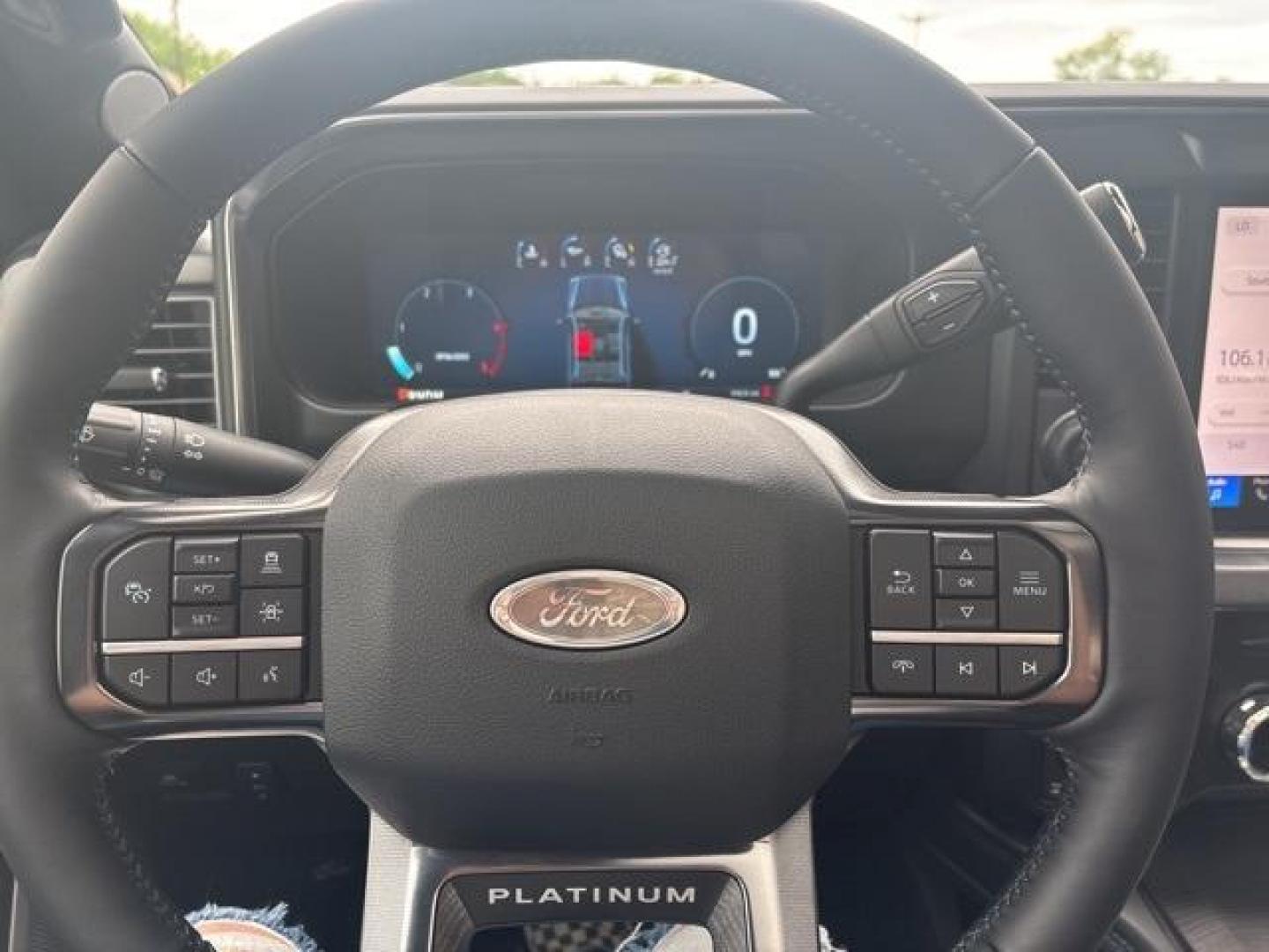 2025 Star White Metallic Tri-Coat /Black Onyx Ford F-250SD Platinum (1FT8W2BMXSE) with an 6.7L High Output Power Stroke V8 Diesel engine, Automatic transmission, located at 1105 E Mulberry, Kaufman, TX, 75142, (972) 962-2151, 32.589550, -96.300926 - Star White Metallic Tri-Coat 2025 Ford F-250SD 4D Crew Cab Platinum 4WD 10-Speed Automatic 6.7L High Output Power Stroke V8 Diesel 4WD.<br><br><br>Please call Paul Murrey Ford Inc. In Kaufman Texas A Family Dealership Since 1952 Serving the Dallas Fort Worth and East Texas areas for over 70 years. P - Photo#22