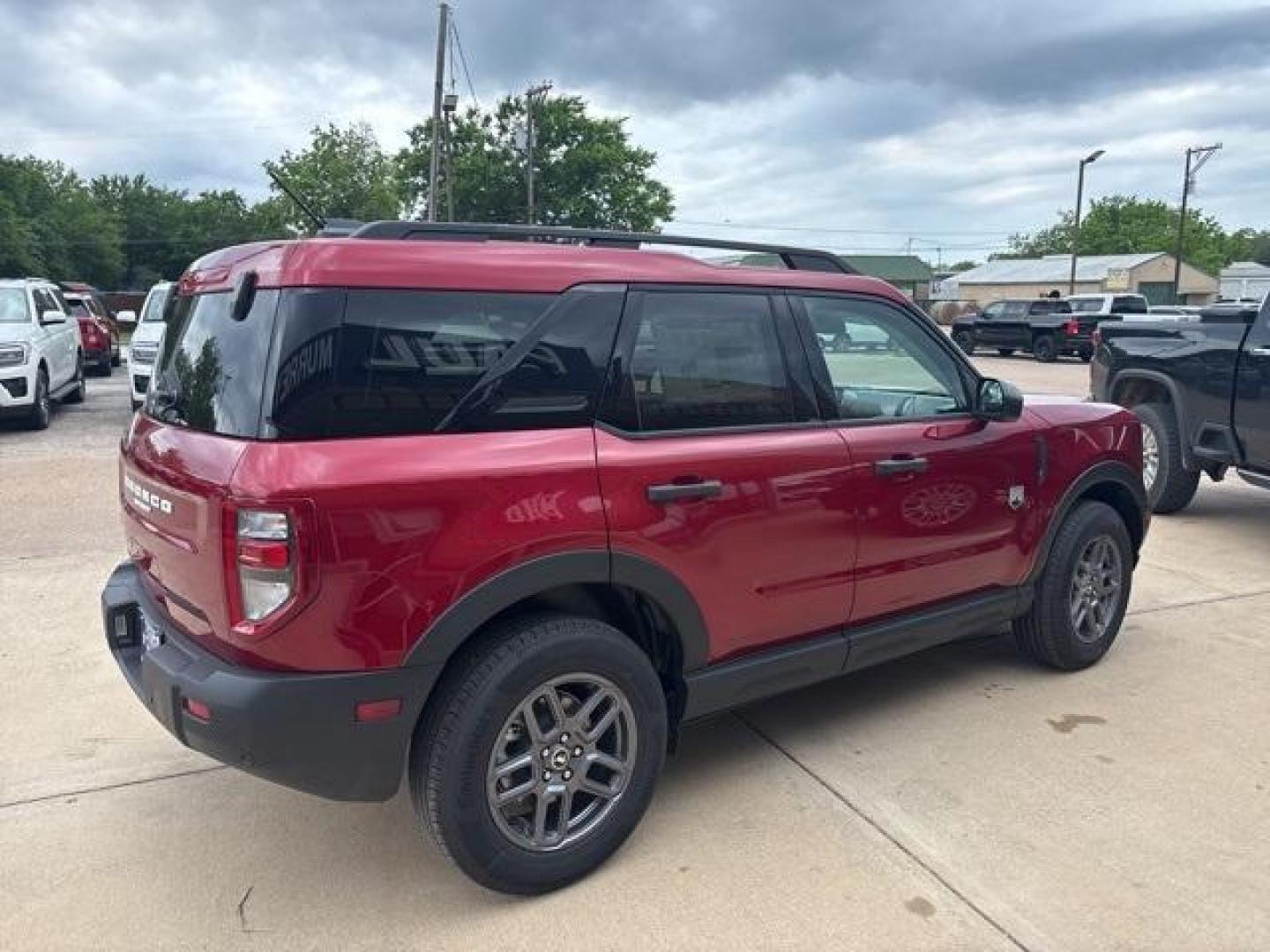 2025 Ruby Red Metallic Tinted Clearcoat /Med Light Smoked Truffle Trim Ford Bronco Sport Big Bend (3FMCR9BN9SR) with an 1.5L EcoBoost engine, Automatic transmission, located at 1105 E Mulberry, Kaufman, TX, 75142, (972) 962-2151, 32.589550, -96.300926 - Ruby Red Metallic 2025 Ford Bronco Sport 4D Sport Utility Big Bend 4WD 8-Speed Automatic 1.5L EcoBoost<br><br>Recent Arrival! 25/29 City/Highway MPG<br><br><br>Please call Paul Murrey Ford Inc. In Kaufman Texas A Family Dealership Since 1952 Serving the Dallas Fort Worth and East Texas areas for ove - Photo#5