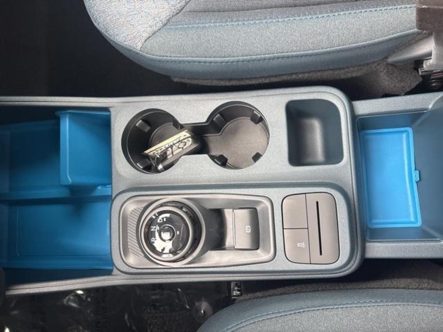 2025 Carbonized Gray Metallic /Blue Ford Maverick XLT (3FTTW8H37SR) with an 2.5L I-4 Hybrid engine, CVT transmission, located at 1105 E Mulberry, Kaufman, TX, 75142, (972) 962-2151, 32.589550, -96.300926 - Carbonized Gray Metallic 2025 Ford Maverick 4D Crew Cab XLT FWD CVT 2.5L I-4 Hybrid 2.5L I-4 Hybrid.<br><br>42/35 City/Highway MPG<br><br><br>Please call Paul Murrey Ford Inc. In Kaufman Texas A Family Dealership Since 1952 Serving the Dallas Fort Worth and East Texas areas for over 70 years. Please - Photo#21