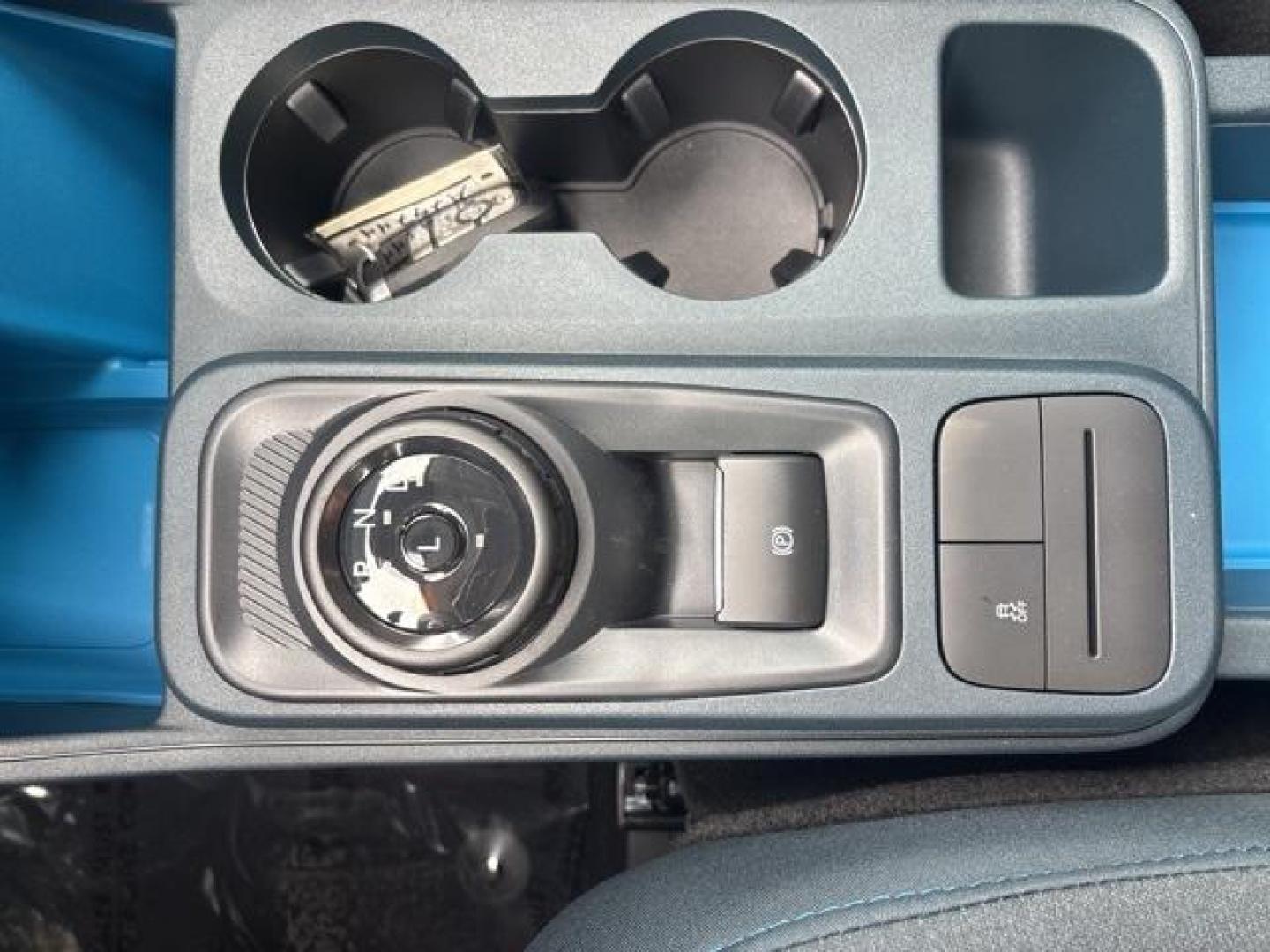 2025 Carbonized Gray Metallic /Blue Ford Maverick XLT (3FTTW8H37SR) with an 2.5L I-4 Hybrid engine, CVT transmission, located at 1105 E Mulberry, Kaufman, TX, 75142, (972) 962-2151, 32.589550, -96.300926 - Carbonized Gray Metallic 2025 Ford Maverick 4D Crew Cab XLT FWD CVT 2.5L I-4 Hybrid 2.5L I-4 Hybrid.<br><br>42/35 City/Highway MPG<br><br><br>Please call Paul Murrey Ford Inc. In Kaufman Texas A Family Dealership Since 1952 Serving the Dallas Fort Worth and East Texas areas for over 70 years. Please - Photo#23