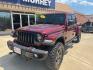 2022 Snazzberry Pearlcoat /Black Jeep Gladiator Rubicon (1C6JJTBG7NL) with an 3.6L V6 24V VVT engine, Automatic transmission, located at 1105 E Mulberry, Kaufman, TX, 75142, (972) 962-2151, 32.589550, -96.300926 - Snazzberry Pearlcoat 2022 Jeep Gladiator 4D Crew Cab Rubicon 4WD 8-Speed Automatic 3.6L V6 24V VVT<br><br><br>Recent Arrival! Odometer is 27586 miles below market average!<br><br><br>Please call Paul Murrey Ford Inc. In Kaufman Texas A Family Dealership Since 1952 Serving the Dallas Fort Worth and E - Photo#1