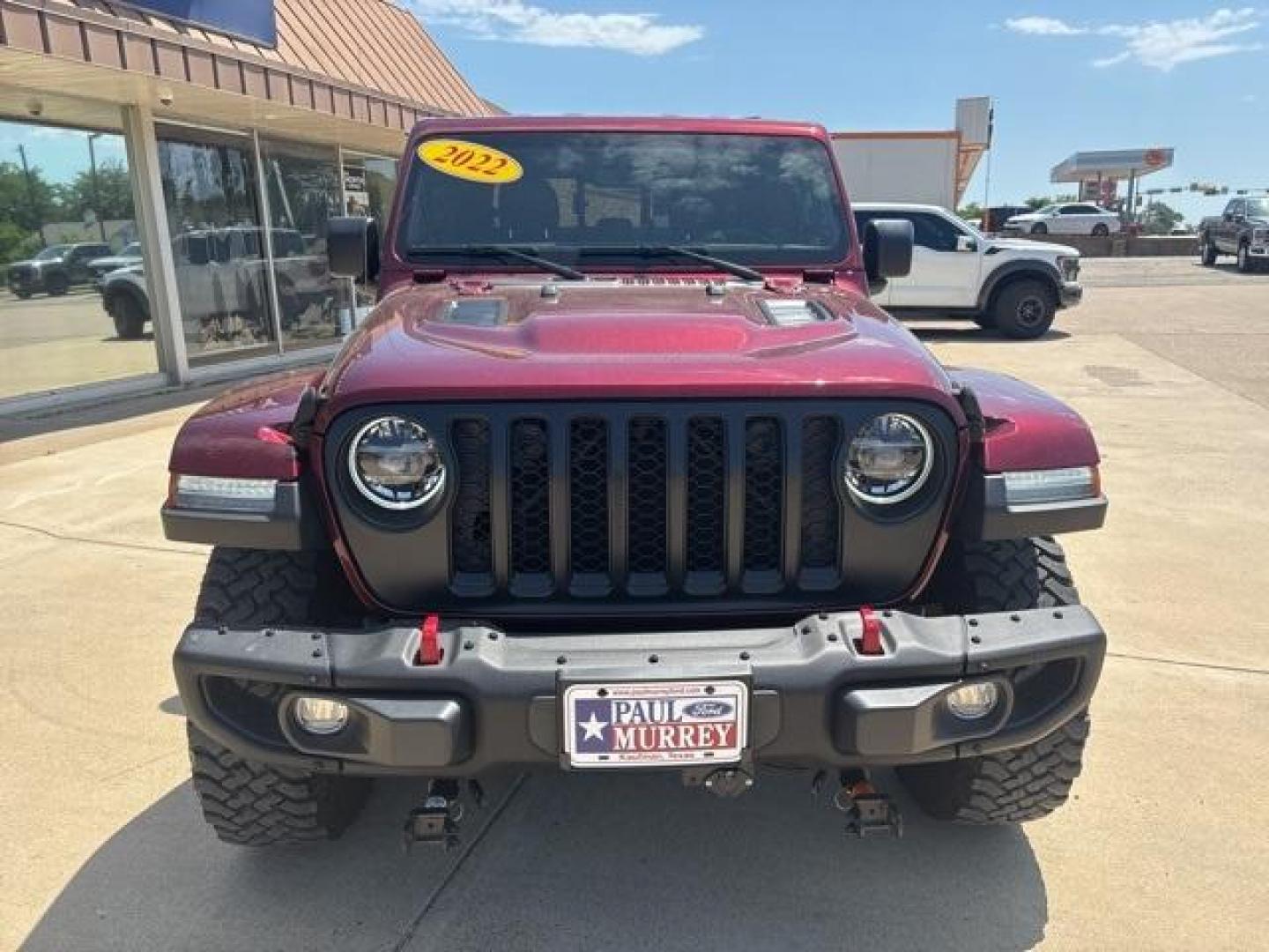 2022 Snazzberry Pearlcoat /Black Jeep Gladiator Rubicon (1C6JJTBG7NL) with an 3.6L V6 24V VVT engine, Automatic transmission, located at 1105 E Mulberry, Kaufman, TX, 75142, (972) 962-2151, 32.589550, -96.300926 - Snazzberry Pearlcoat 2022 Jeep Gladiator 4D Crew Cab Rubicon 4WD 8-Speed Automatic 3.6L V6 24V VVT<br><br><br>Recent Arrival! Odometer is 27586 miles below market average!<br><br><br>Please call Paul Murrey Ford Inc. In Kaufman Texas A Family Dealership Since 1952 Serving the Dallas Fort Worth and E - Photo#7